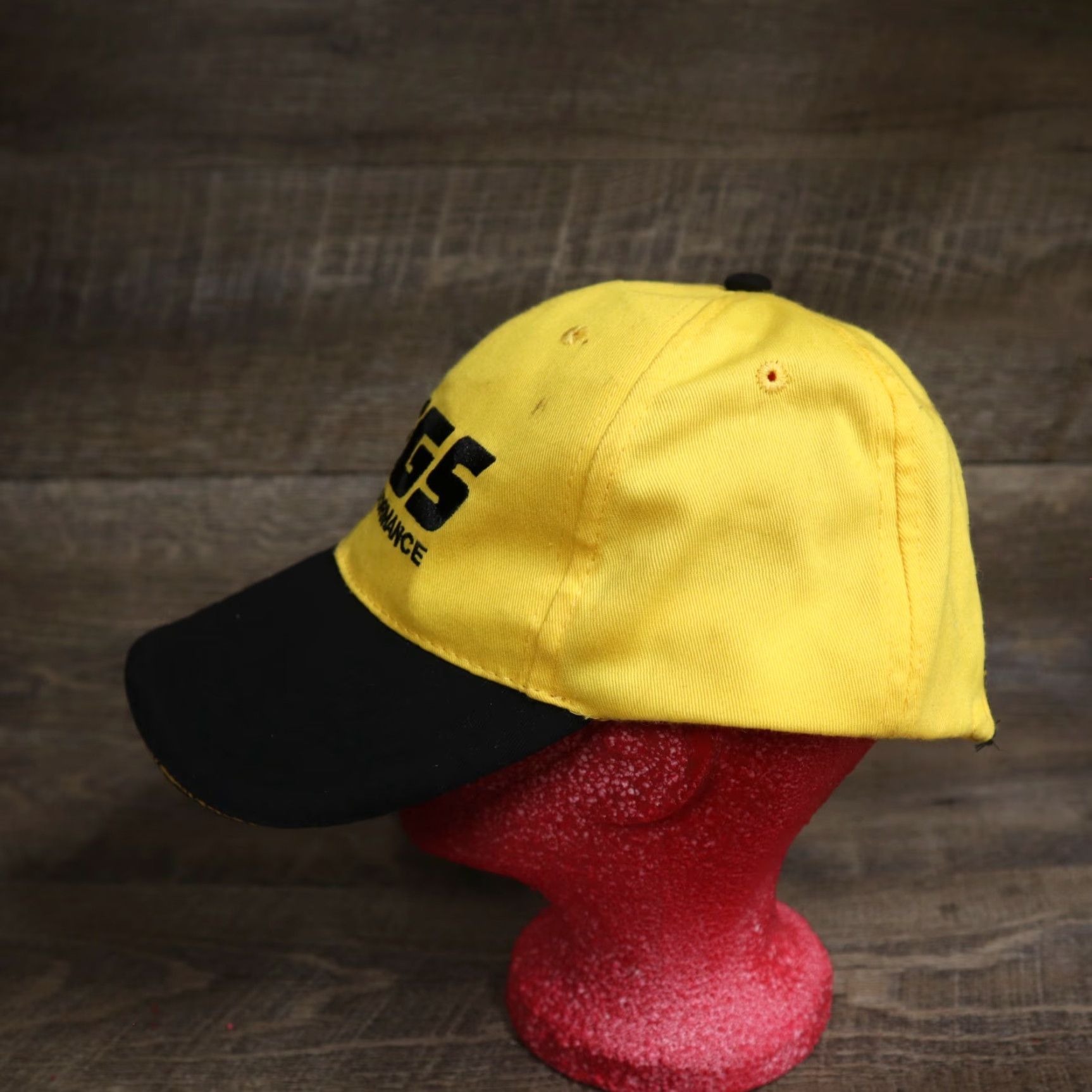 Vintage JEGS High Performance Hat Promo Cap Jegs.com Adjustable Yellow Black Baseball Cap Unisex Adults Mens Women s? Size ONE SIZE - 5 Thumbnail
