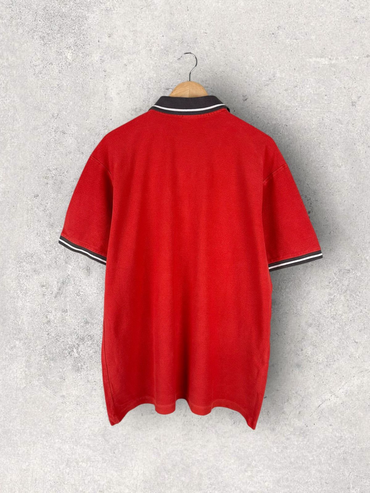 Nike 2000s Vintage Nike Hafl Zip Polo Shirt Oversized Size US XL / EU 56 / 4 - 2 Thumbnail