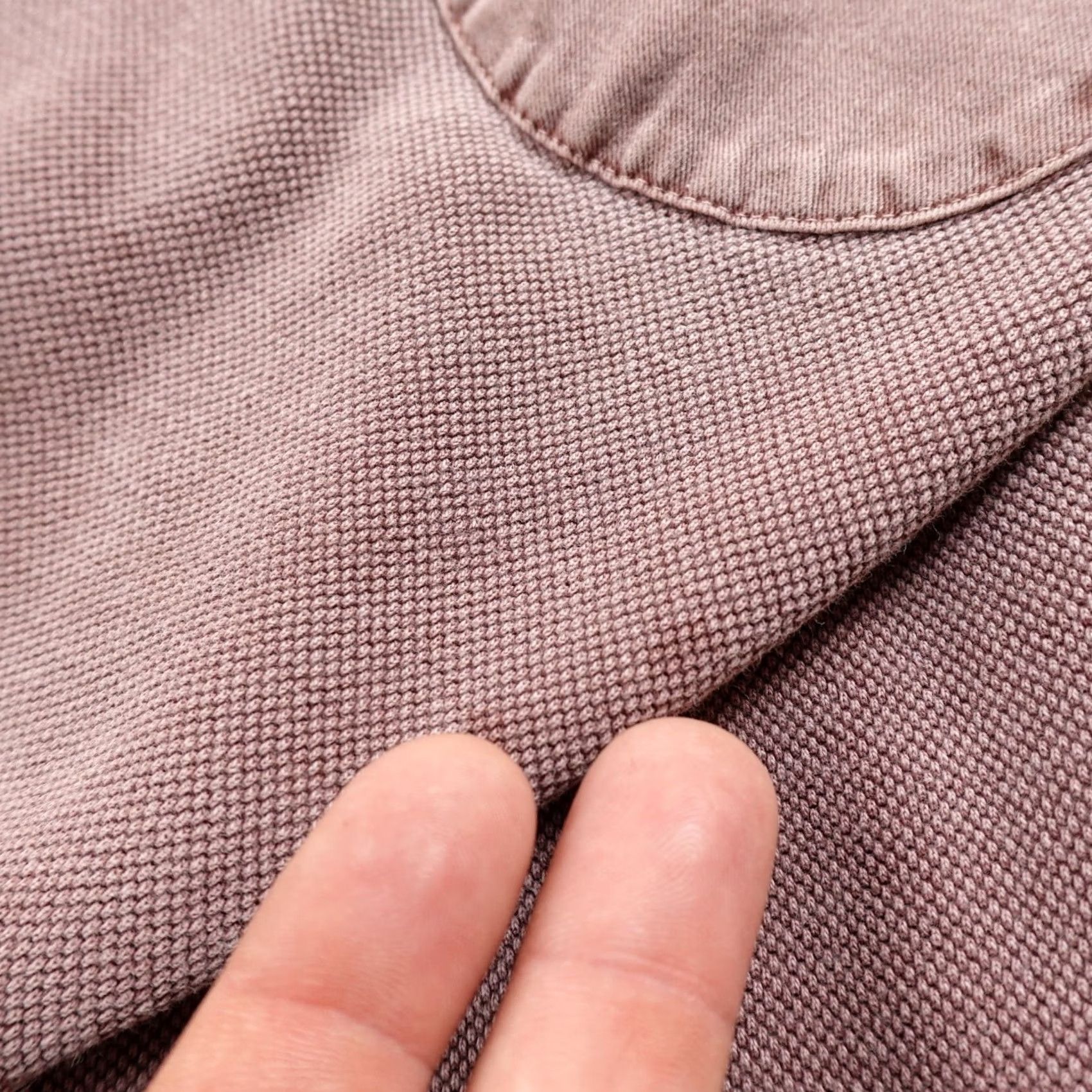 Vintage Woolrich Sweater Mens M Purple Pullover Elbow Patch Zip Sweatshirt Jacket Size US M / EU 48-50 / 2 - 3 Thumbnail
