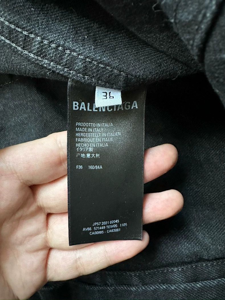Balenciaga Balenciaga Logo Denim Jacket-2505 Size US L / EU 52-54 / 3 - 5 Thumbnail