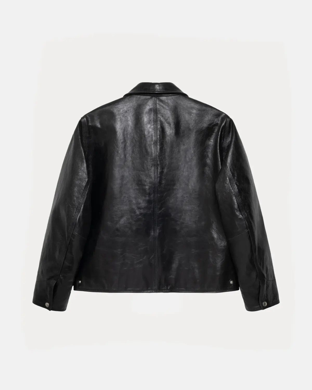 Stussy Leather Garage Jacket Size US L / EU 52-54 / 3 - 5 Thumbnail