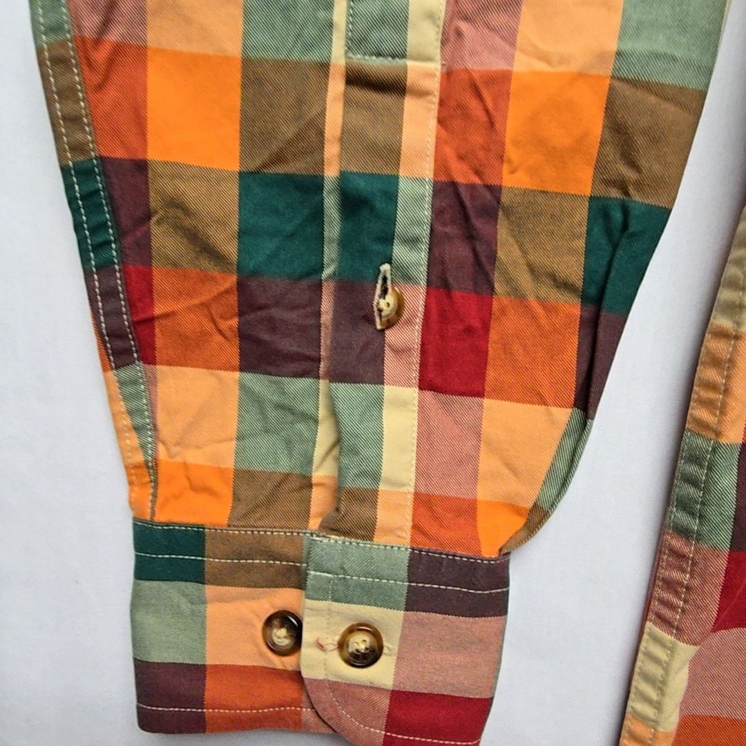 Orvis Orvis Plaid Button Down Shirt Checkered M Dress Shirt Size US M / EU 48-50 / 2 - 6 Thumbnail