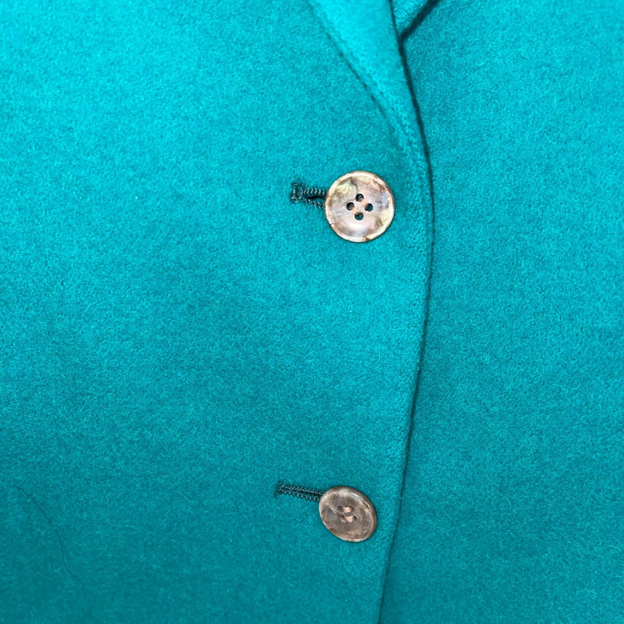 Nordstrom Nordstrom Vintage Womens Blazer Size 14 Green Size XL / US 12-14 / IT 48-50 - 3 Thumbnail