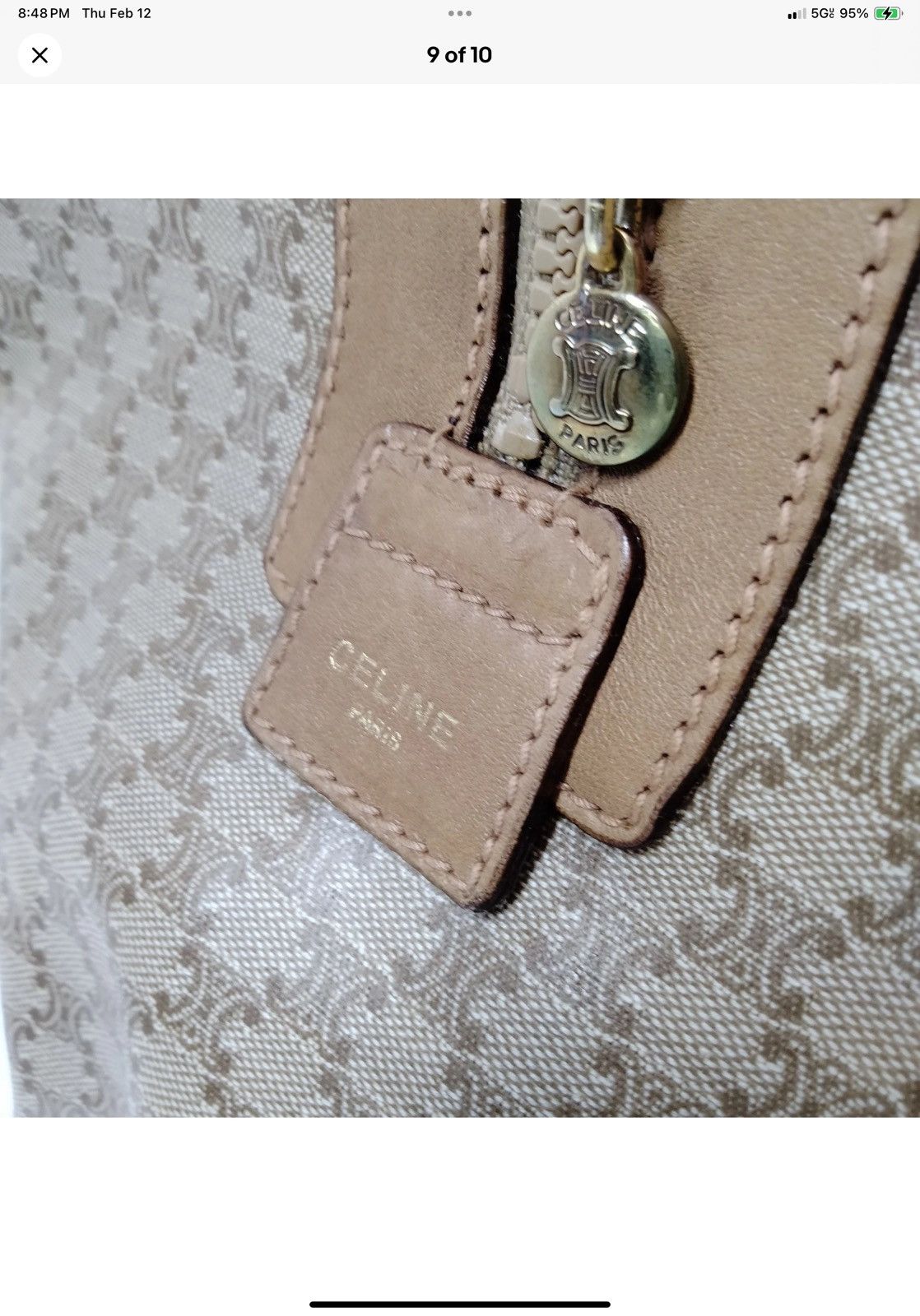 Celine Vintage Celine Duffle bag/Carry On Size ONE SIZE - 9 Thumbnail