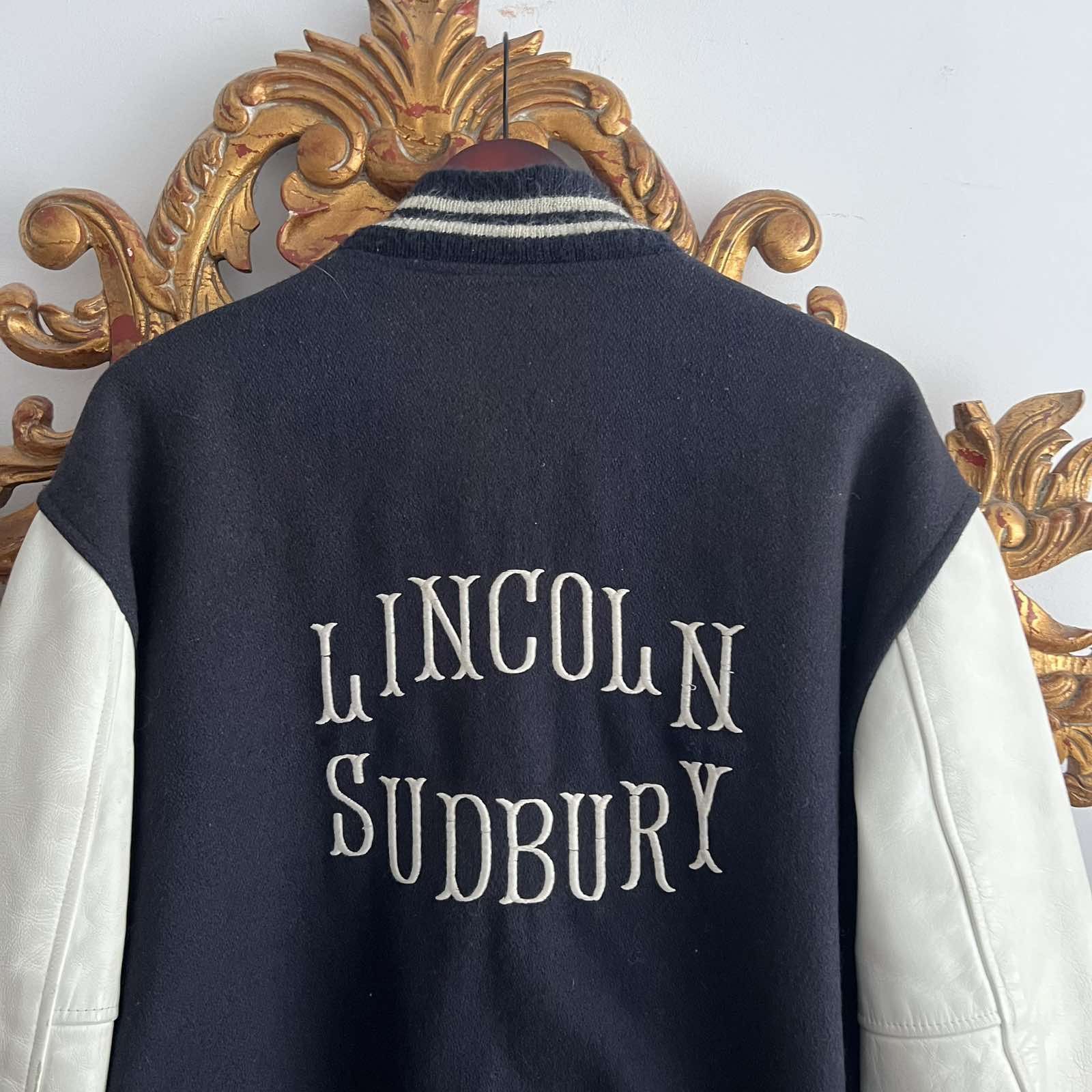 Other Rare 80s Linciln Sudbury wool Varsity Jacket Sz XL Size US XL / EU 56 / 4 - 7 Thumbnail