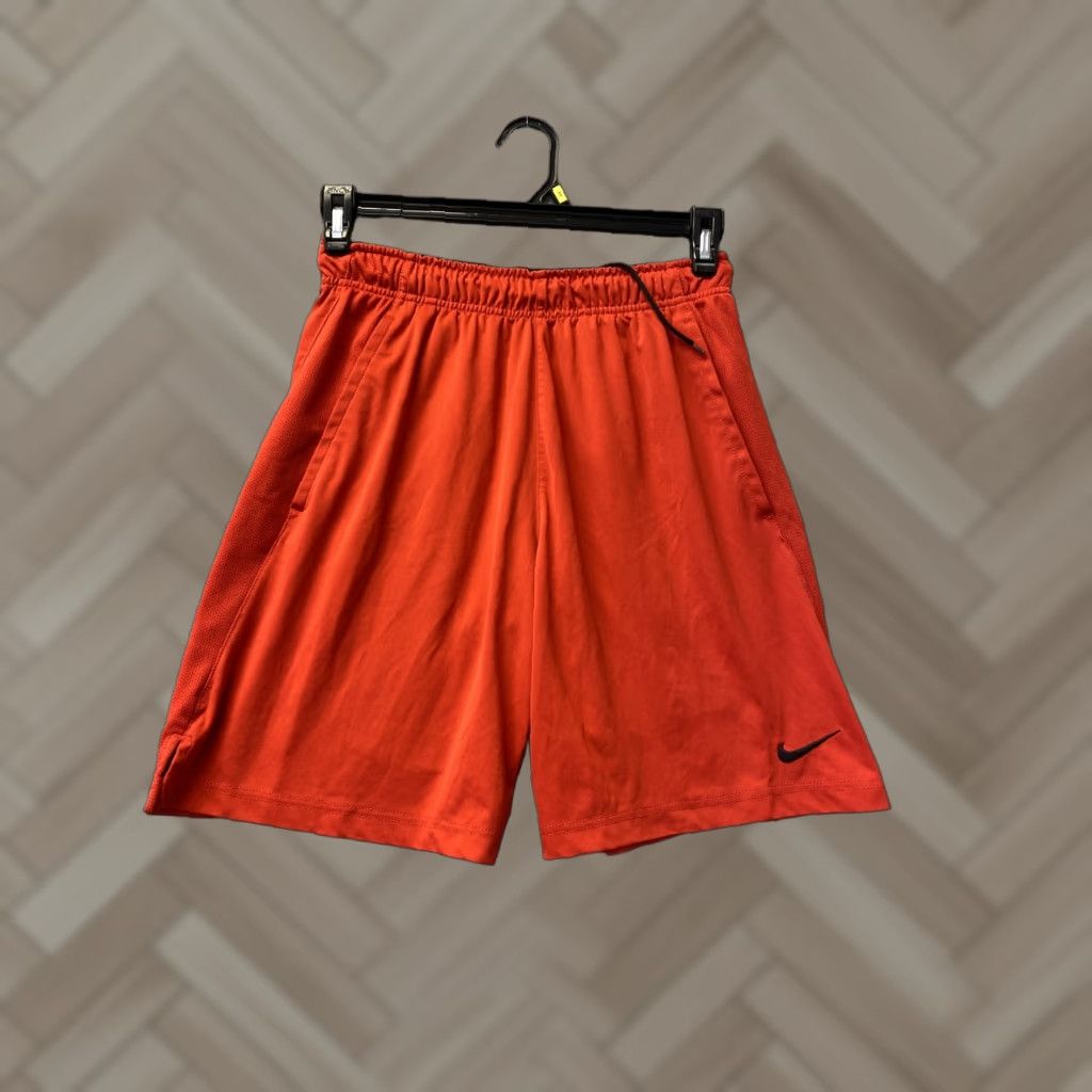 Nike Nike Basketball Shorts Mens Small Red Dri-FIT Athletic Gym Activewear 97-39 Size US 29 - 1 Thumbnail
