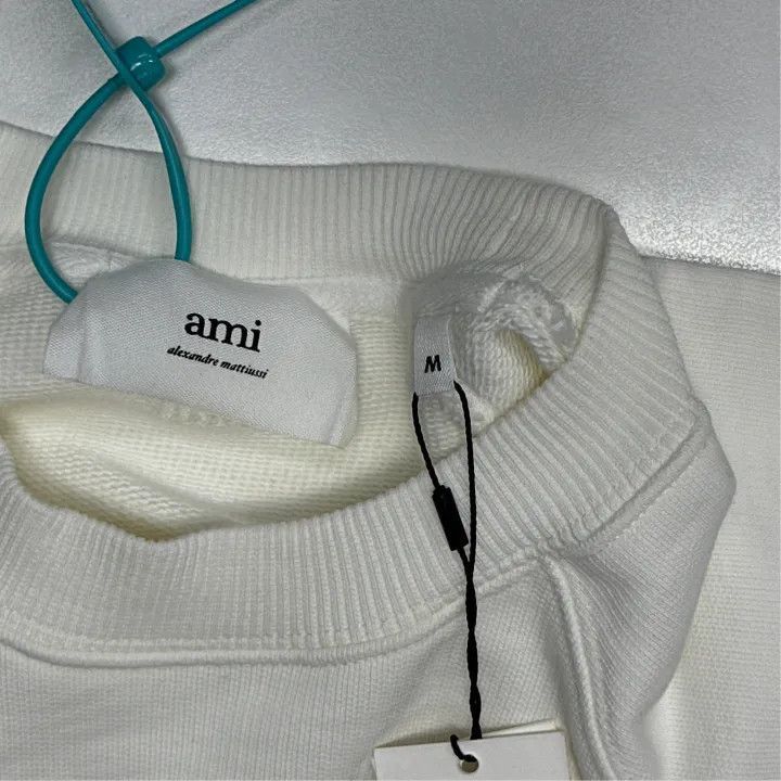 AMI AMIPARIS Embroidered Heart Sweatshirt for Everyone -2507 Size US M / EU 48-50 / 2 - 3 Thumbnail