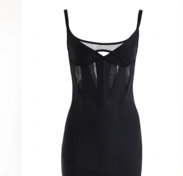 Corset Style Mini Dress