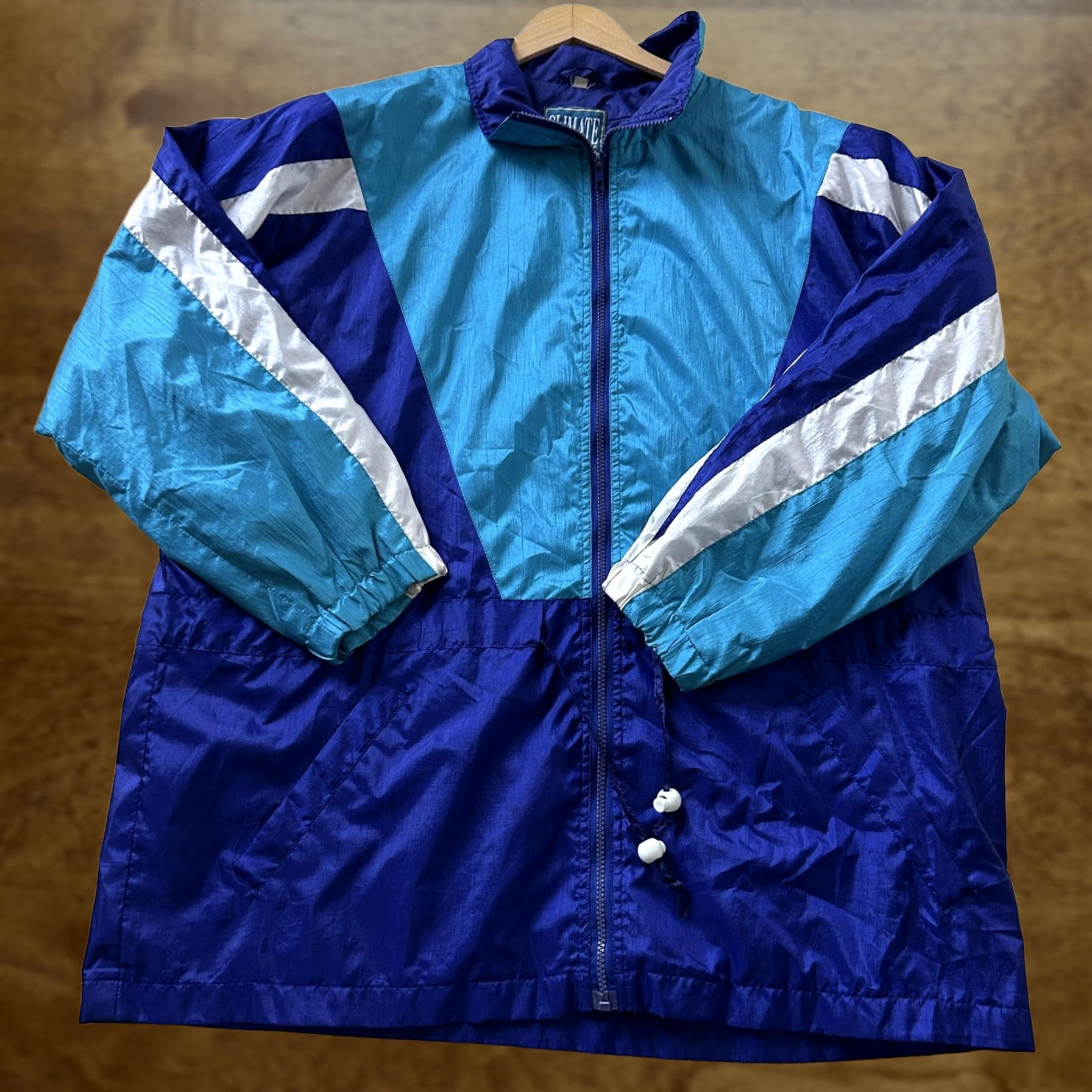 Vintage Vintage Copenhagen Tobacco Jacket Men's Size XL Windbreaker Full  Zip Promo C6