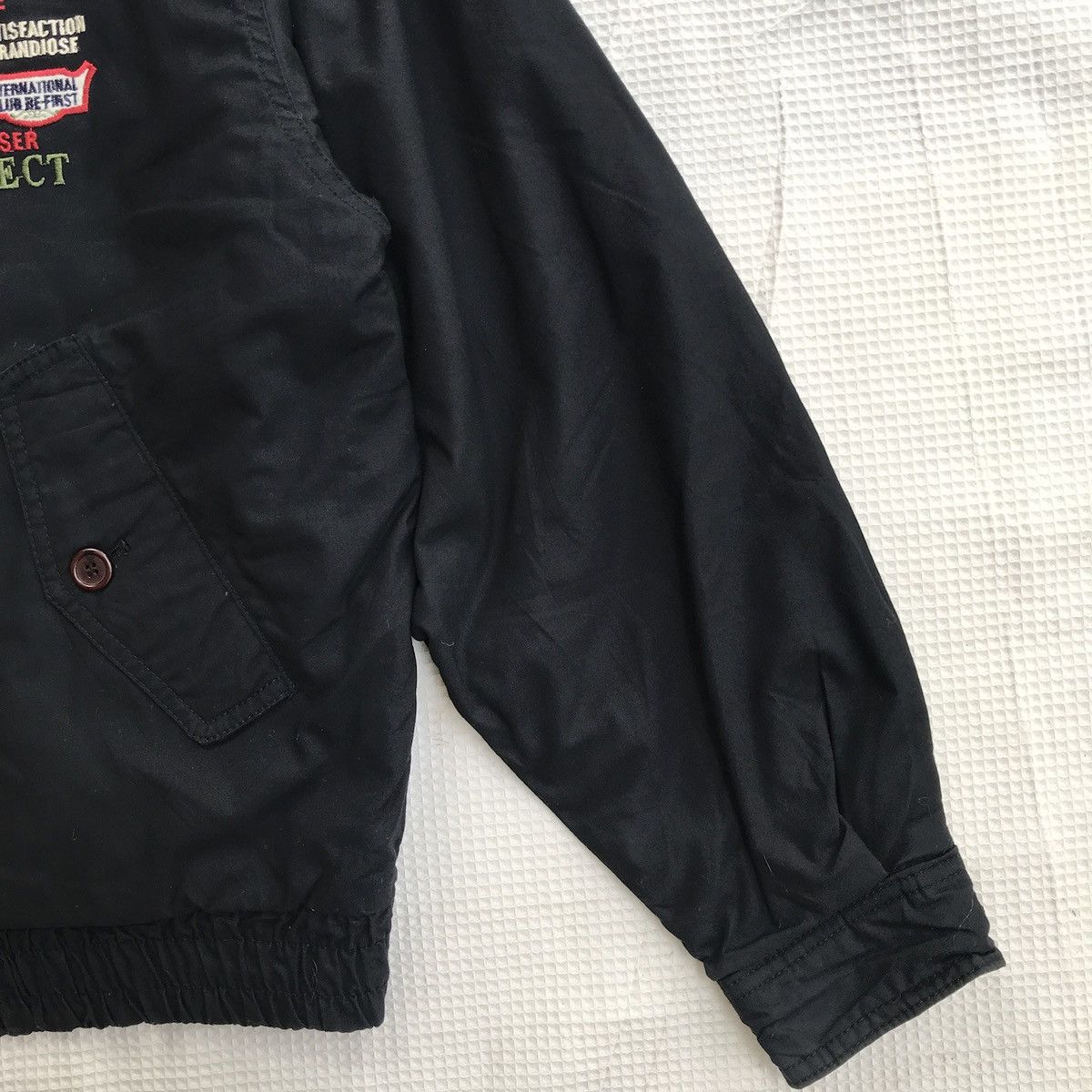 Le Grande Bleu (L.G.B.) 90s Goodsports be-first Racing Varsity Jacket Size US XL / EU 56 / 4 - 12 Thumbnail