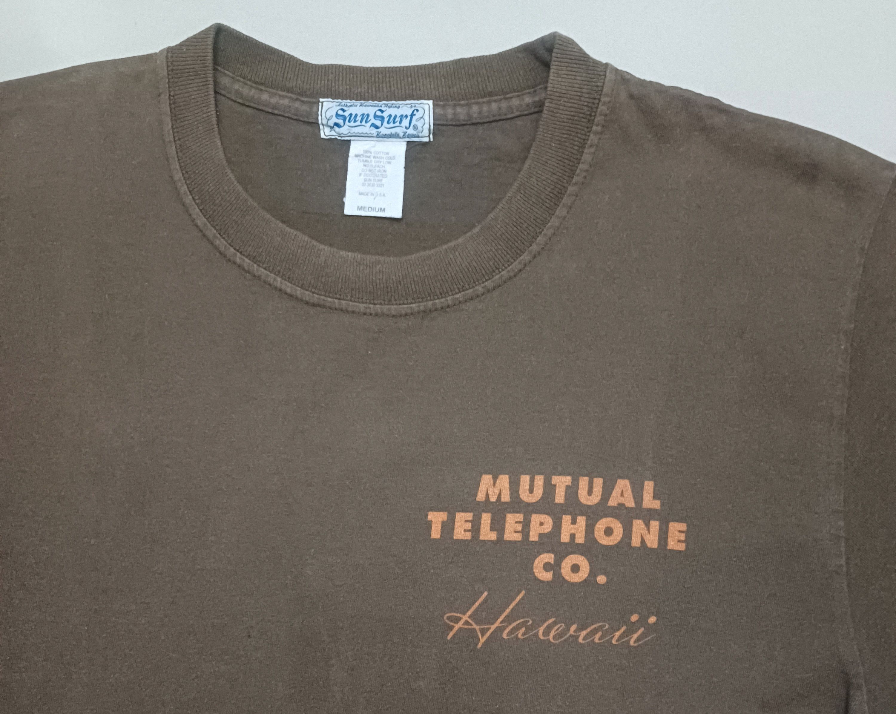 Sun Surf SUN SURF Japan Map 🤝 Hawaii map on back, made in USA Size US M / EU 48-50 / 2 - 2 Thumbnail