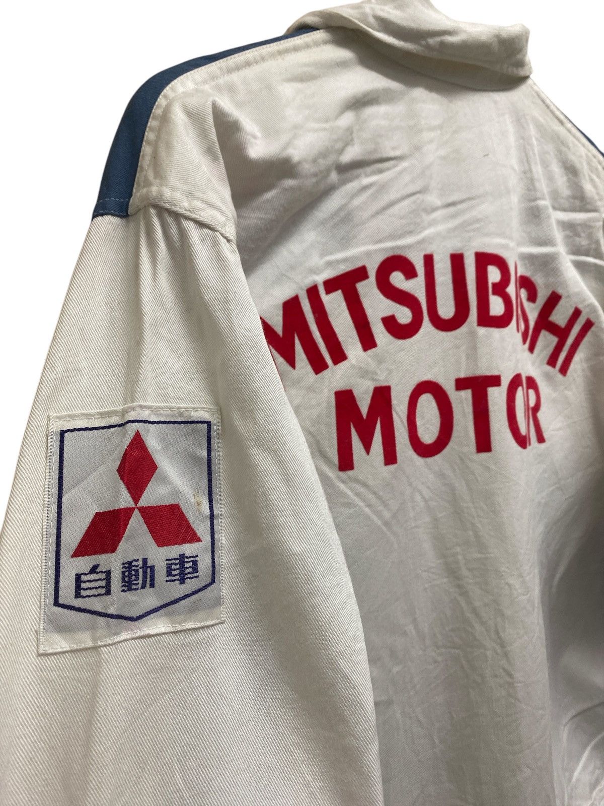 Vintage Vintage Mitsubishi Motor Jumpsuit Coverall Size US 36 / EU 52 - 8 Thumbnail