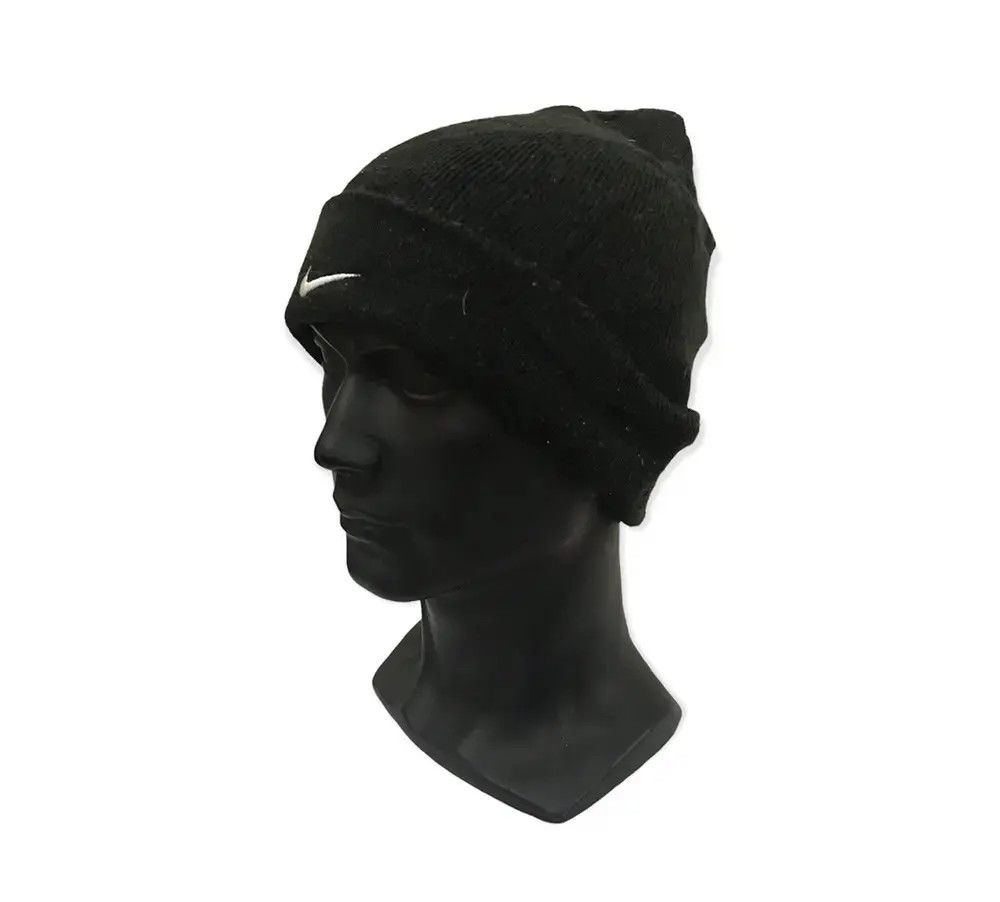 Nike × Vintage Nike Small Logo Beanie Hat Size ONE SIZE - 2 Thumbnail