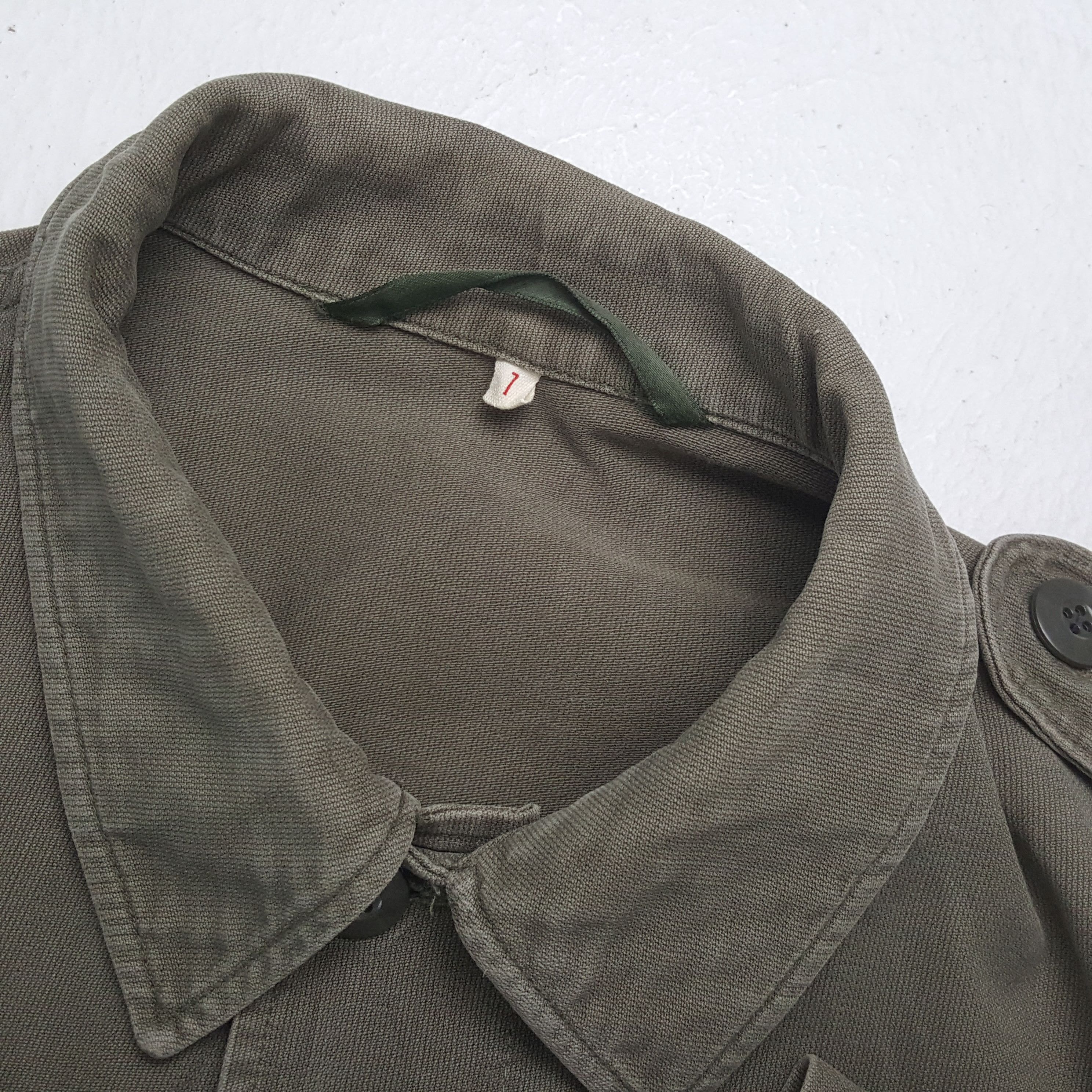 Military × Vintage Army Military Jacket Style Custom Art