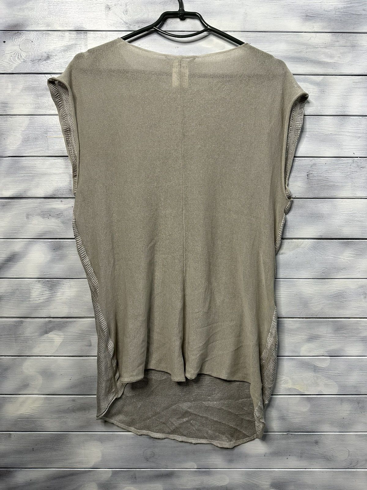 Japanese Brand Rare Tee Tranzit Par-such Fishnet Avant-Garde Japan Style. Size M / US 6-8 / IT 42-44 - 9 Thumbnail