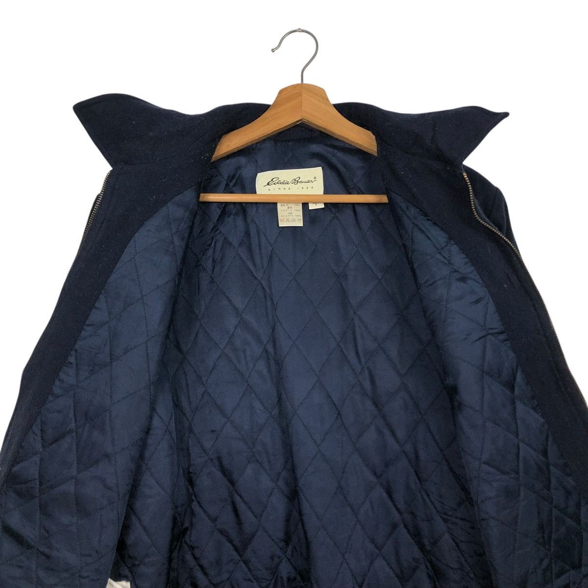 Vintage 🔥VINTAGE ZIPPER WOOL CROPPED JACKET EDDIE BAUER ISSEY MIYAKE Size S / US 4 / IT 40 - 16 Thumbnail