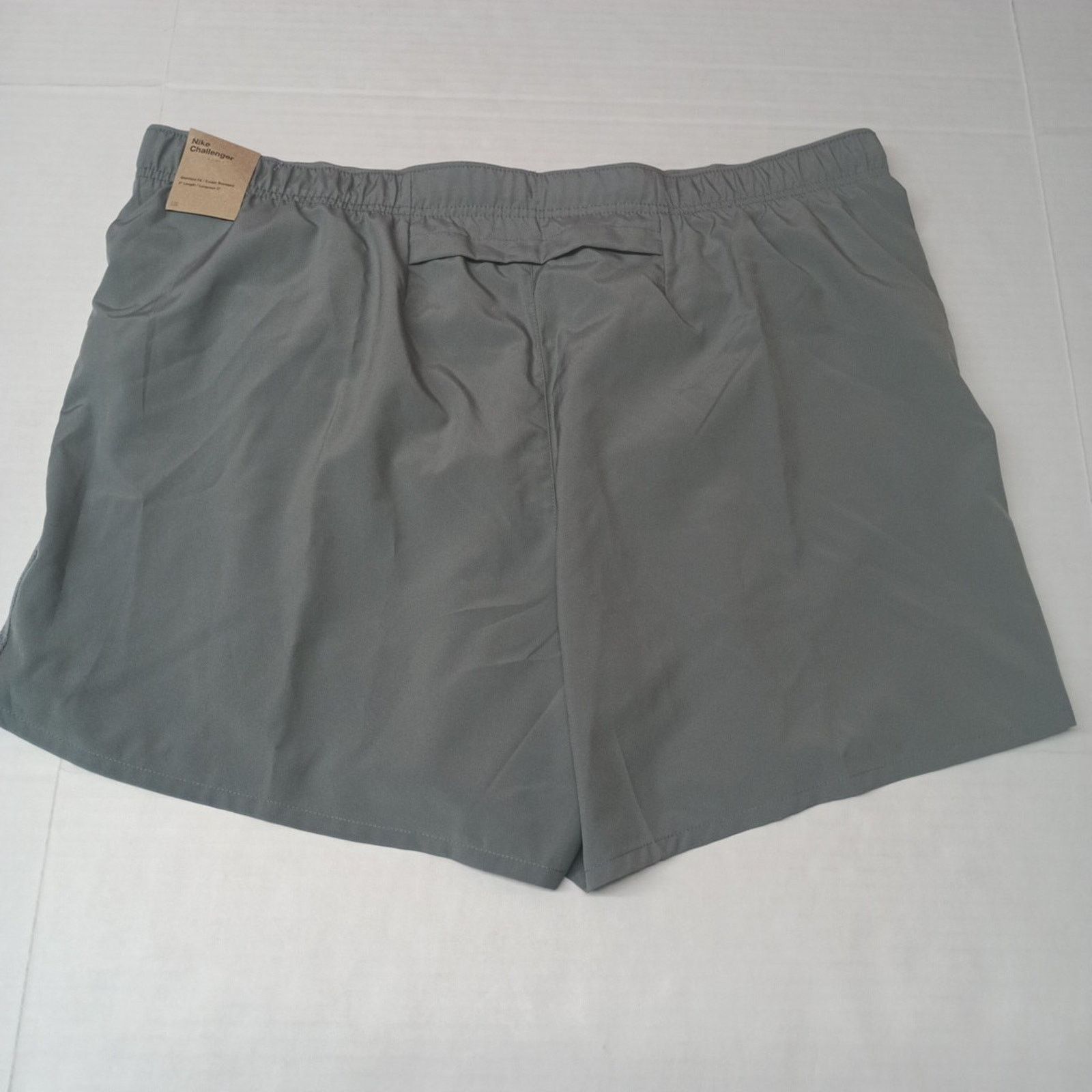 Nike Nike Challenger Brief Lined Running Shorts Men's 2XL Gray Size US 40 / EU 56 - 6 Thumbnail