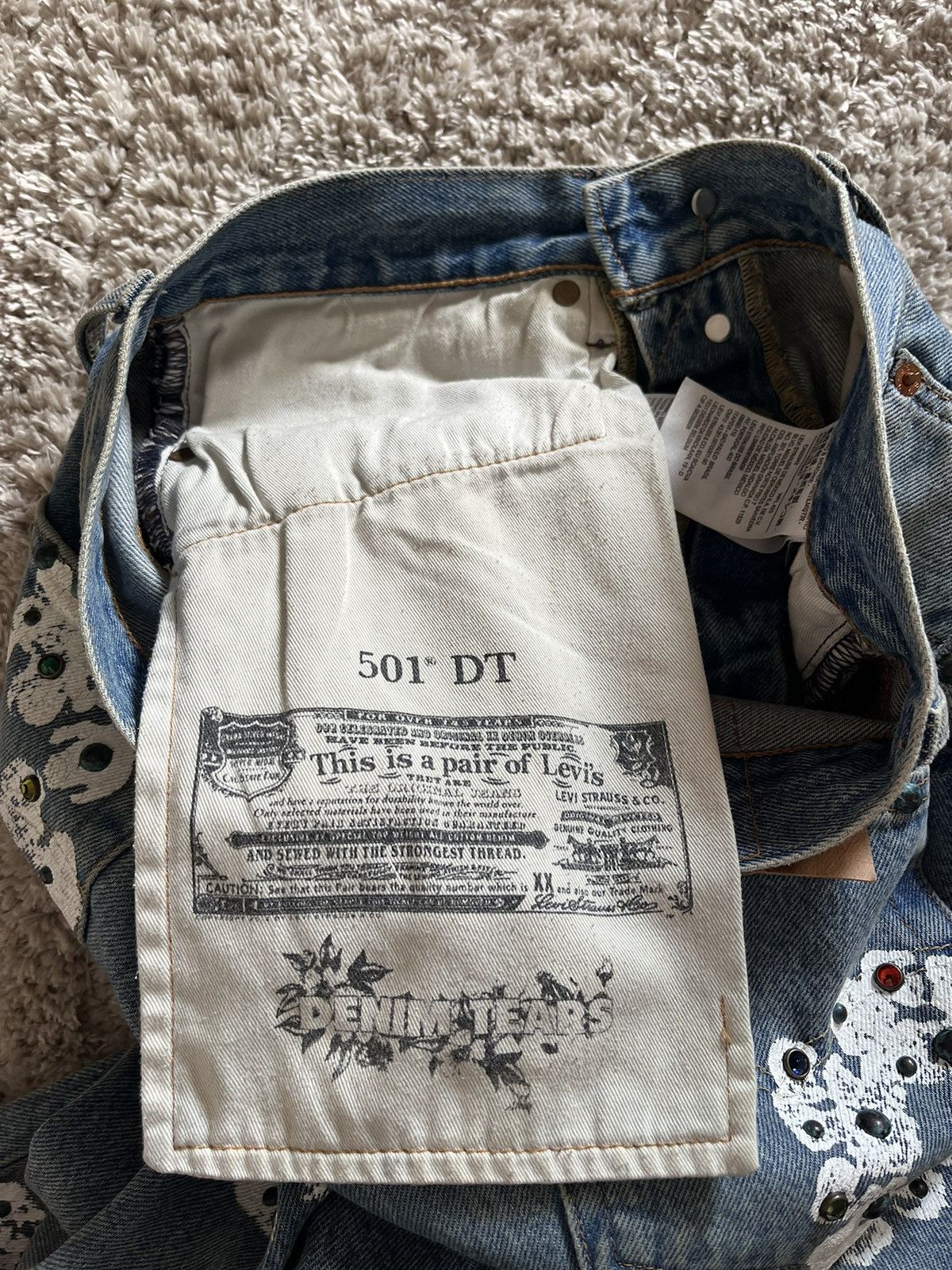 DENIM TEARS Denim tears Jean Size US 28 / EU 44 - 11 Thumbnail