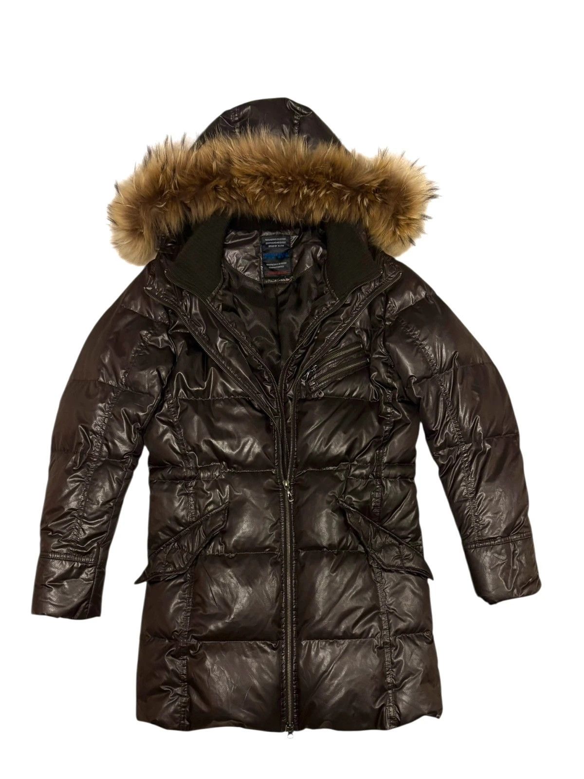 HIDEAWAYS Japanese Brand double layer fur hood down puffer long jacket Size US M / EU 48-50 / 2 - 1 Thumbnail