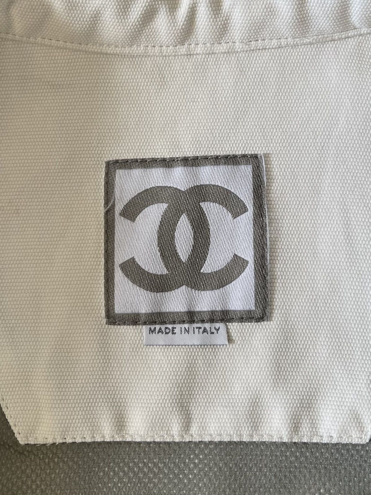 Chanel Chanel Sports - Karl Lagerfeld - 2000’s -Nylon Track Jacket Size XXS / US 00 / IT 34 - 19 Thumbnail