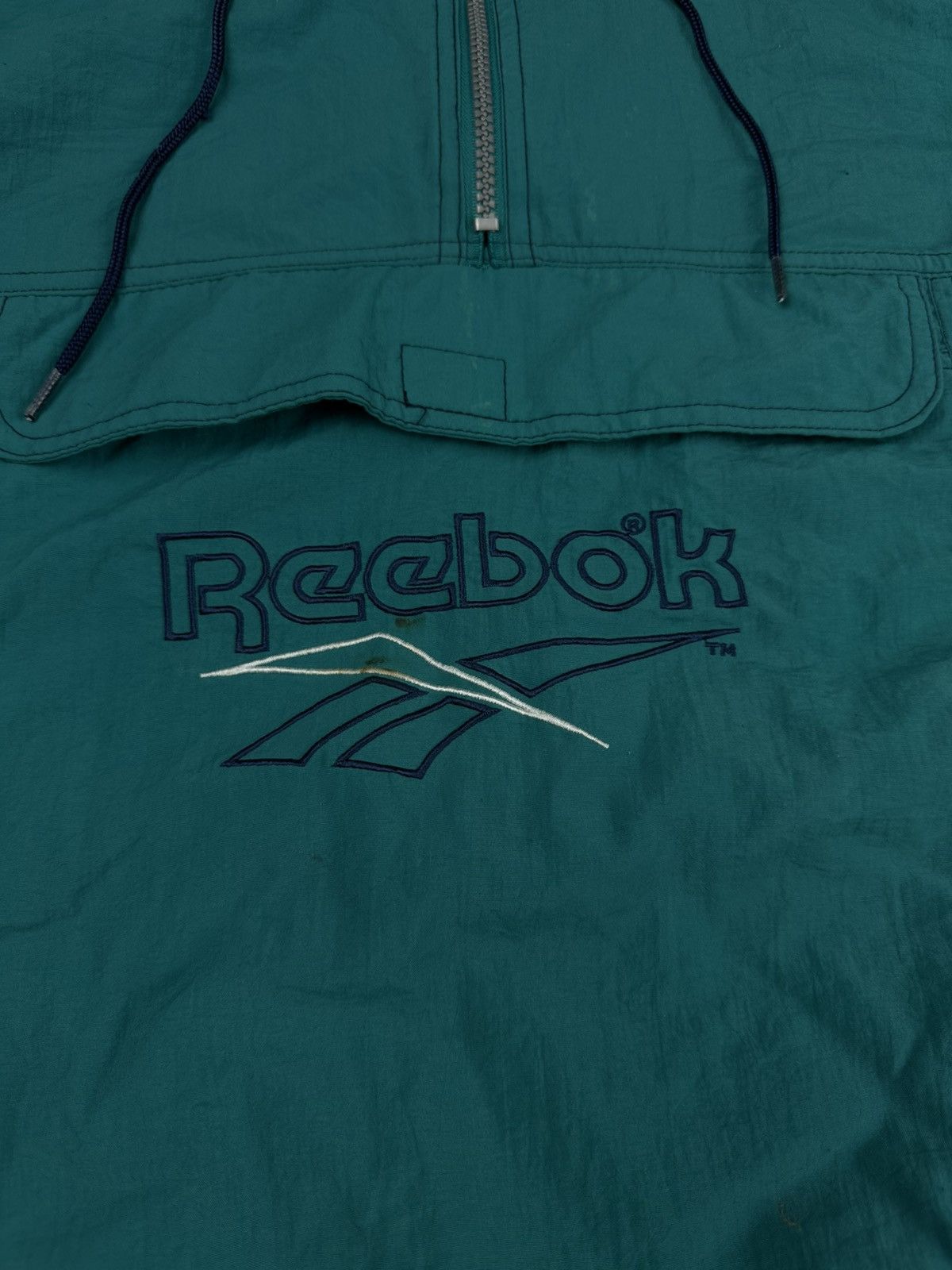 Reebok Vintage 90s Reebok Anorak Jacket Retro Y2K Size US L / EU 52-54 / 3 - 2 Thumbnail