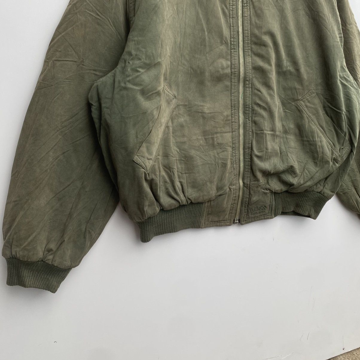 Hugo Boss × Vintage Vintage HUGO BOSS ‘MIRO’ Military Style Bomber Jacket Luxury Size US M / EU 48-50 / 2 - 3 Thumbnail