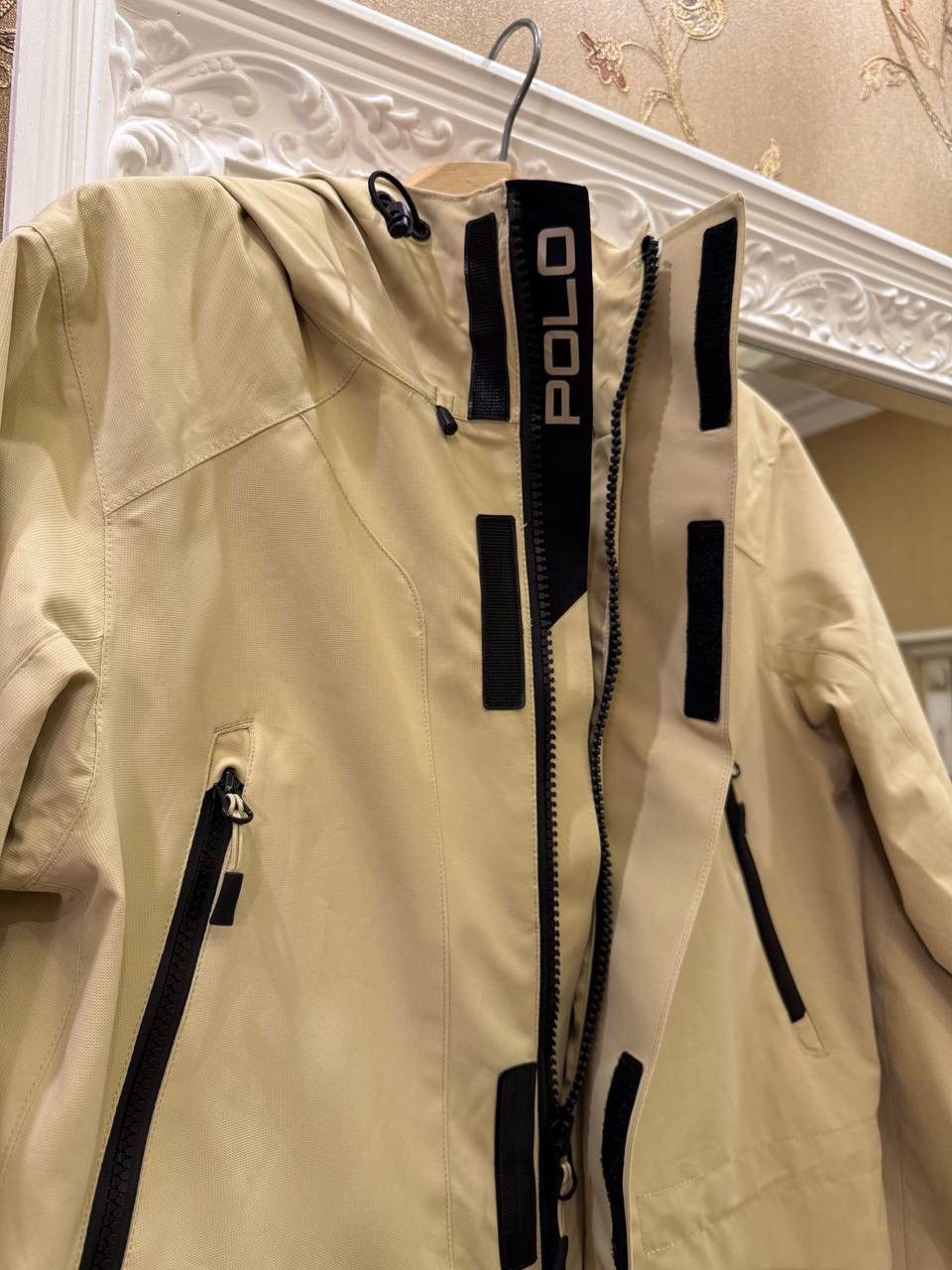 Polo Ralph Lauren Polo Ralph Lauren Mens Creston Hooded Jacket Cream Size XS Size US XS / EU 42 / 0 - 5 Thumbnail