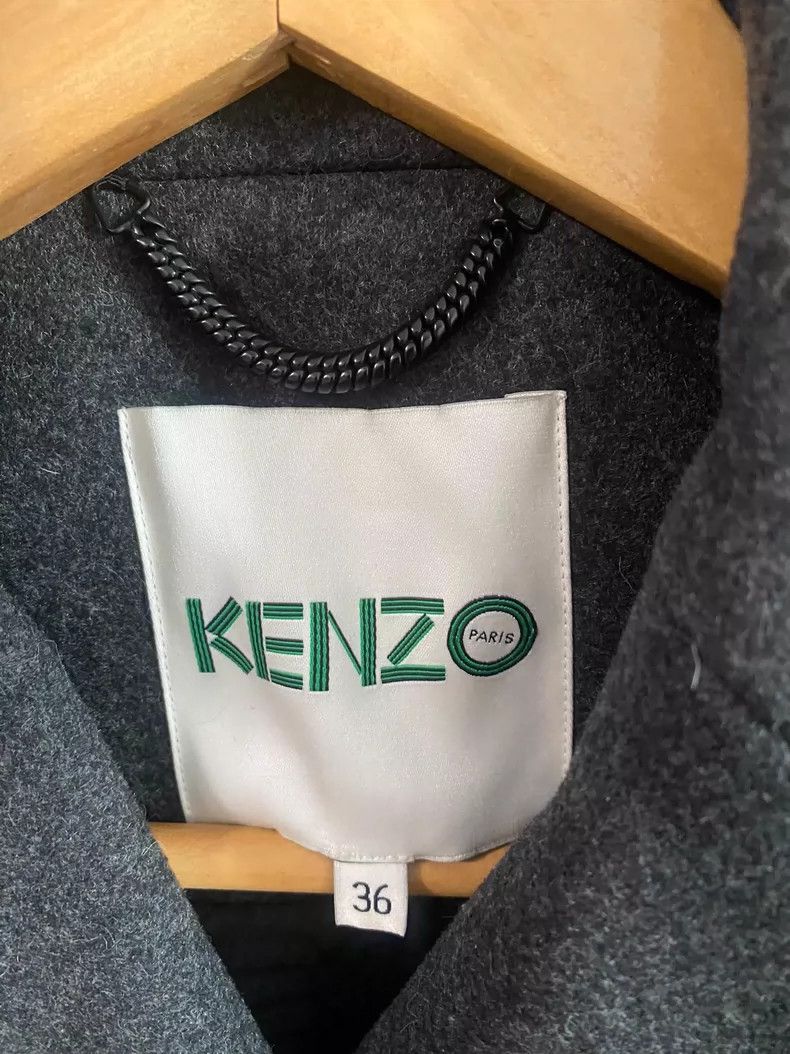Kenzo KENZO A wool coat Size XS / US 0-2 / IT 36-38 - 3 Thumbnail
