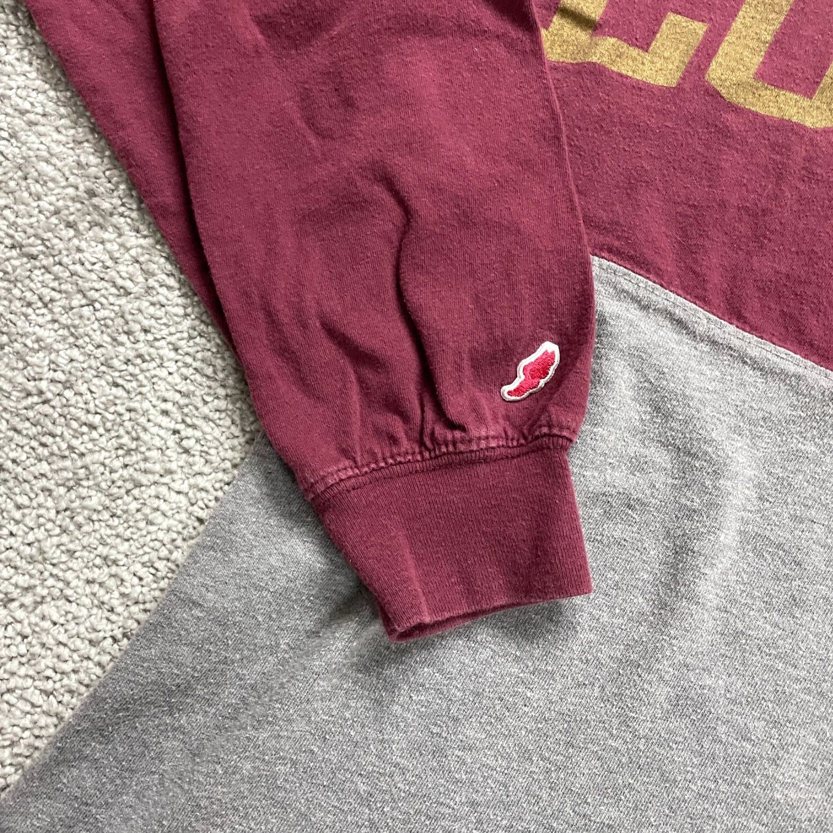 Vintage VINTAGE? No. League Collegiate Outfitters T-Shirt Mens Medium Red Gray Louisiana University Size US M / EU 48-50 / 2 - 4 Thumbnail