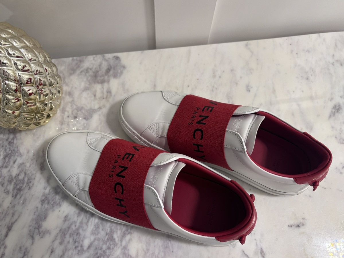 Givenchy GIVENCHY Urban Street logo leather sneakers Size US 7.5 / IT 37.5 - 3 Thumbnail