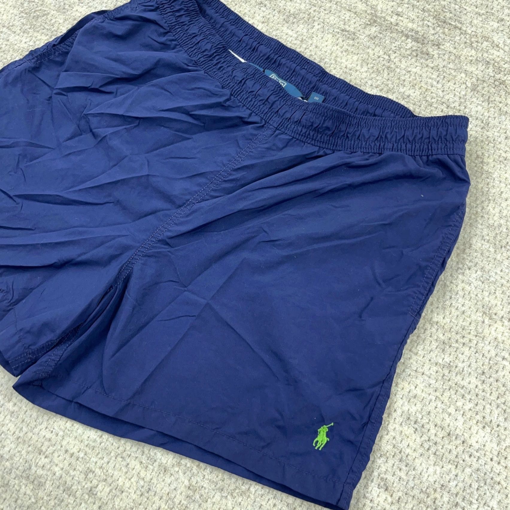 Polo Ralph Lauren VINTAGE Polo Ralph Lauren Swim Trunks Men L Blue Polo Ralph Lauren Swim Trunks Men L Blue ShortS Green Pony Y2K Size US L / EU 52-54 / 3 - 4 Thumbnail