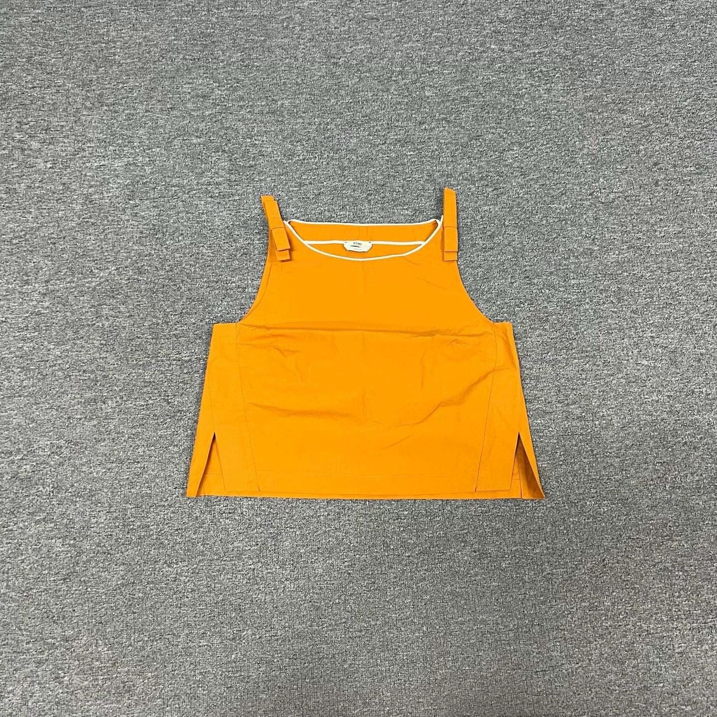 Fendi Fendi Ginger Yellow Bow Utility Vest Size M / US 6-8 / IT 42-44 - 1 Thumbnail