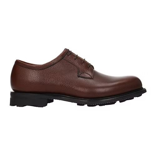ob1o1e0324 Lace up Monkstrap in Brown & Ebony