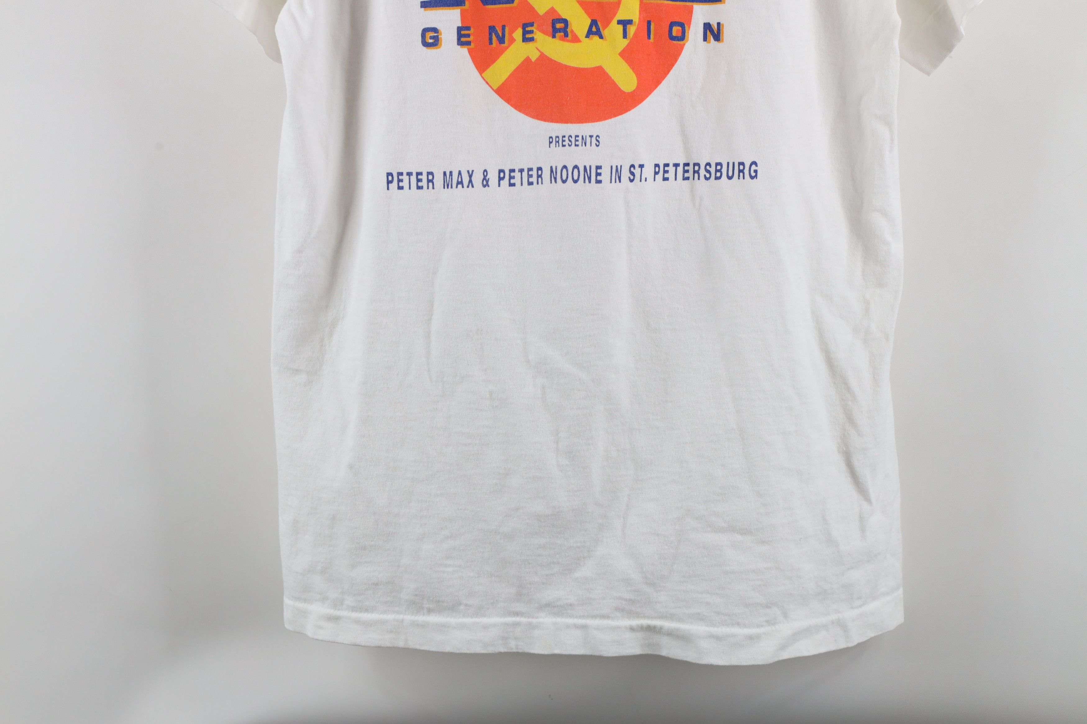 Vintage Vintage 90s VH1 USSR Peter Max Peter Noone T-Shirt USA Size US L / EU 52-54 / 3 - 12 Thumbnail