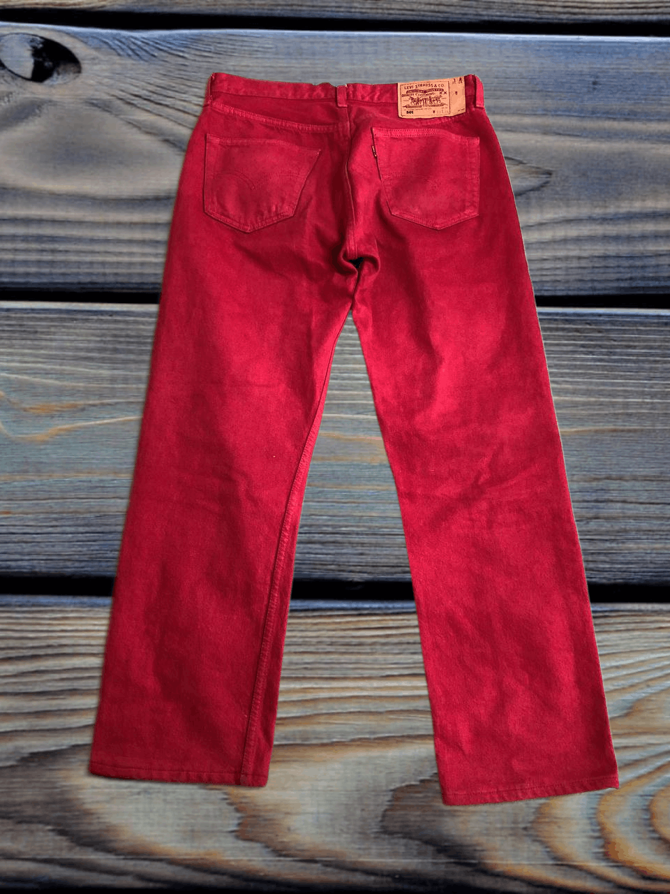 Levi's Levi's 501 Jeans Light Wash Made in USA Vintage Straight Size US 33 - 1 Thumbnail