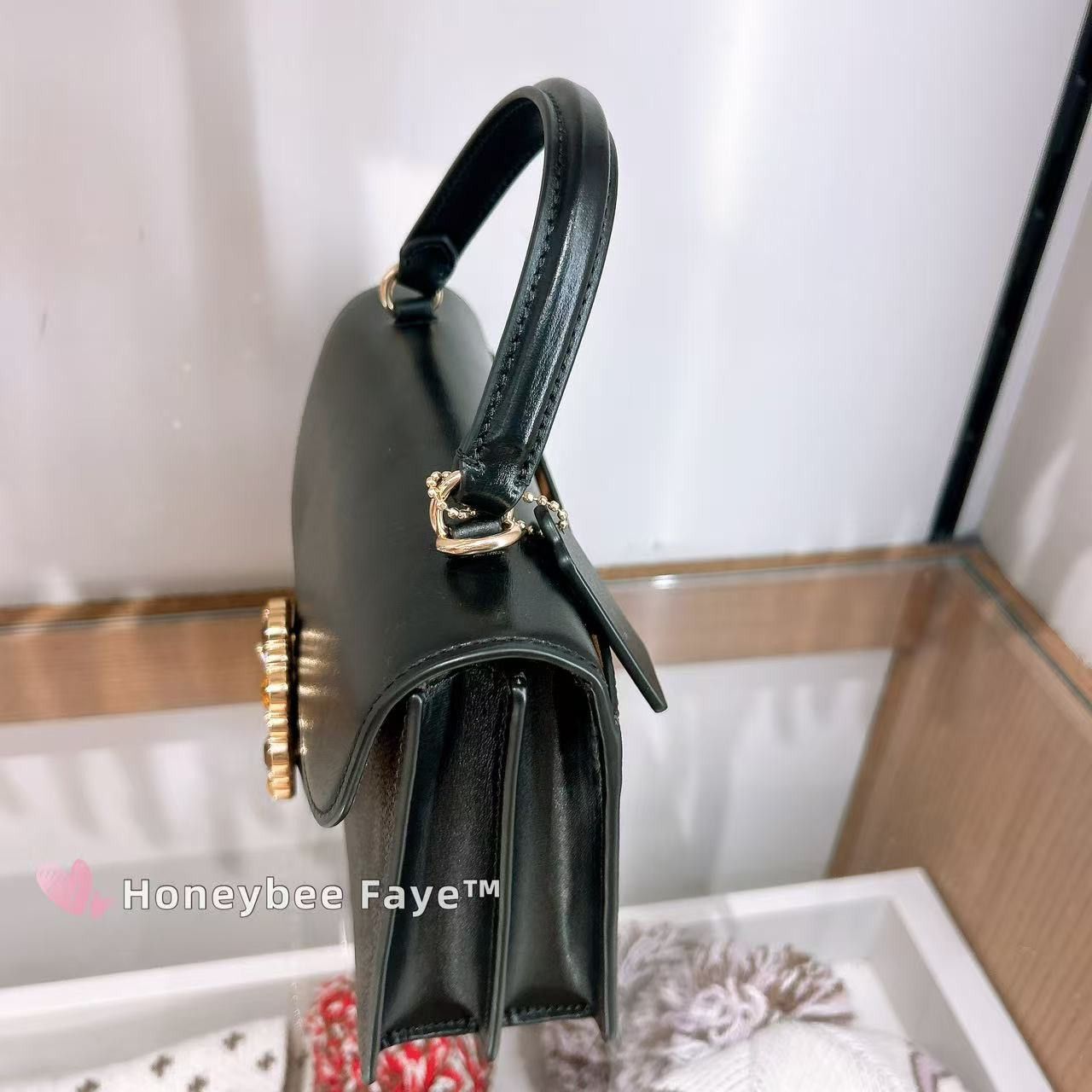 Courtney Top Handle Bag In Signature Canvas CCE22