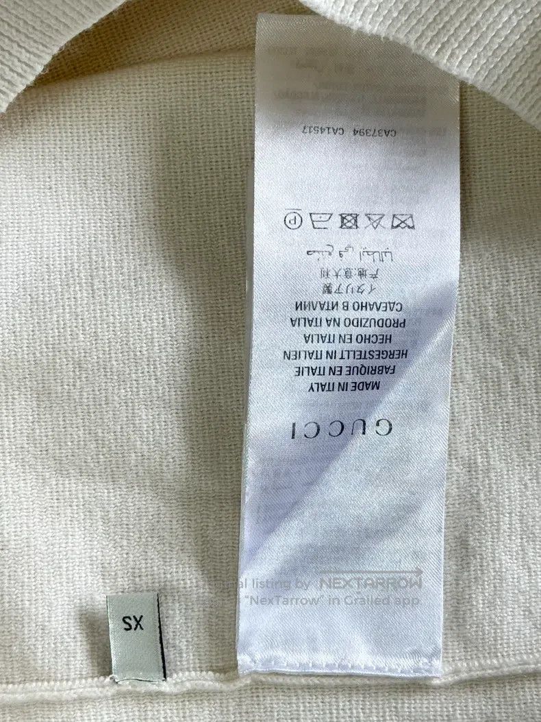 Gucci Gucci Little Bee Embroidery Knitted Cardigan coat Size XS / US 0-2 / IT 36-38 - 8 Thumbnail