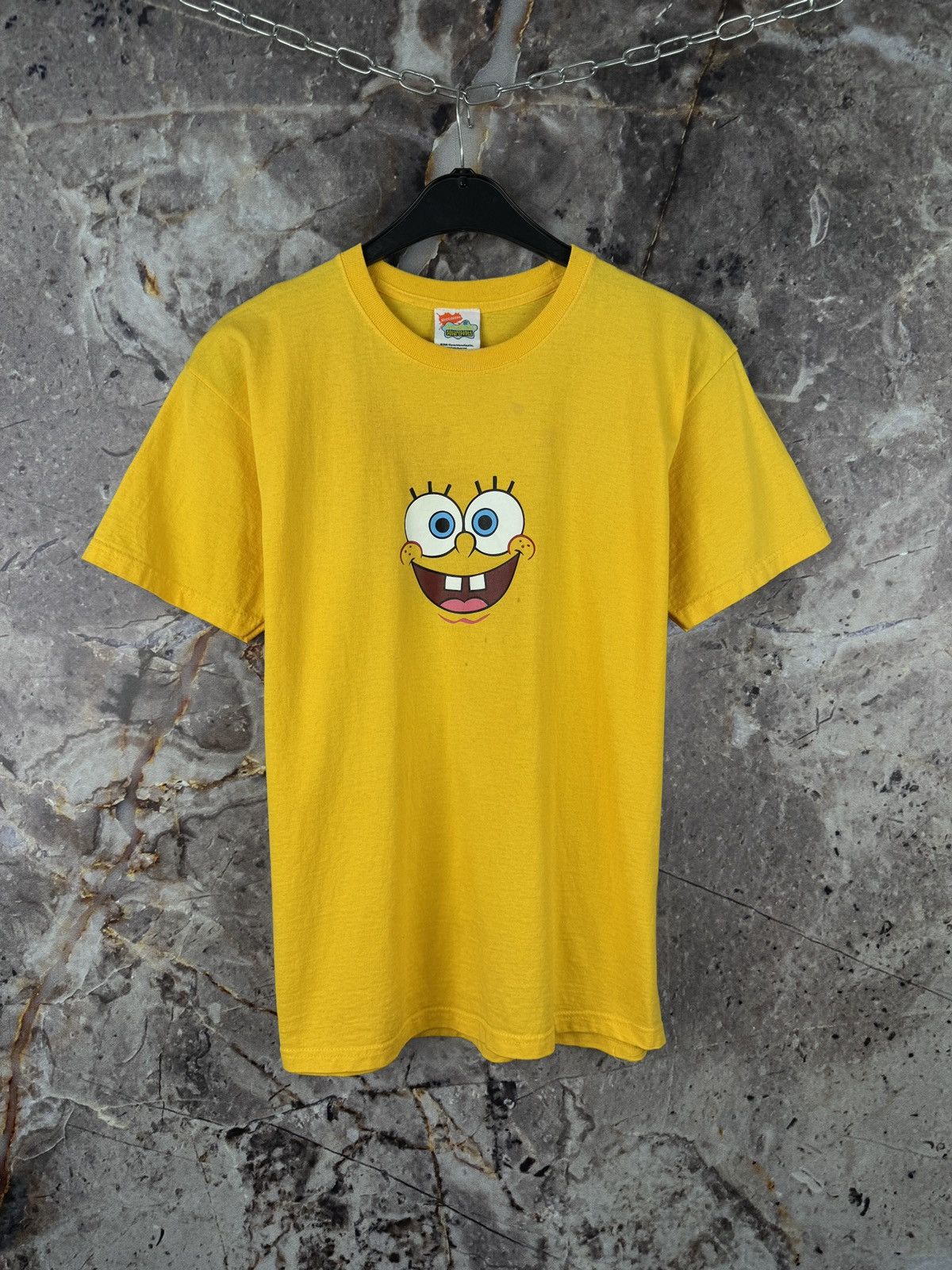 Fruit Of The Loom Men’s SpongeBob SquarePants T-Shirt 2006 Cartoon Size Medium Size US M / EU 48-50 / 2 - 1 Thumbnail