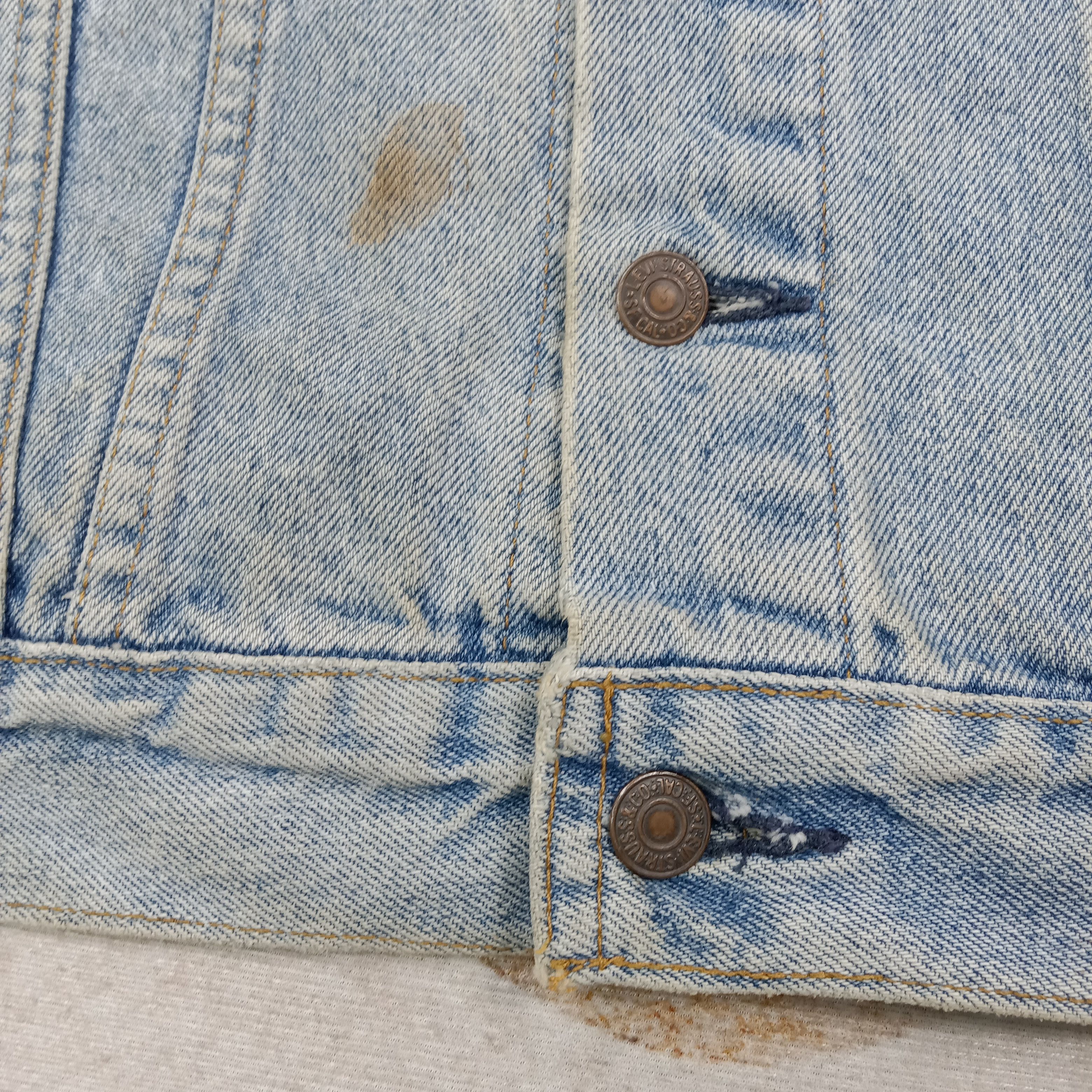 Levi's Levi's American Jamiroquai Custom Denim Jacket C277N2 Size US S / EU 44-46 / 1 - 5 Thumbnail
