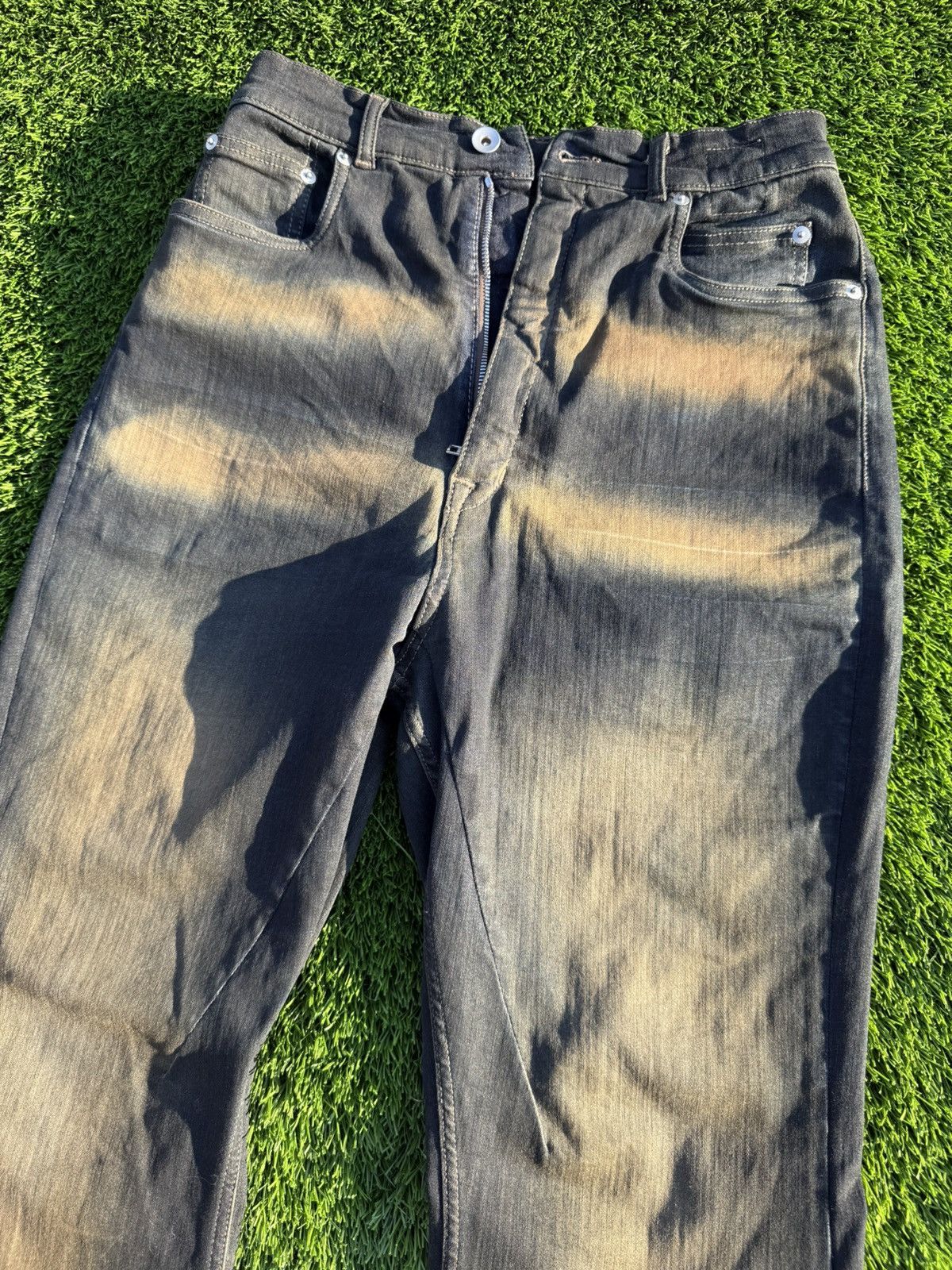 Rick Owens Rick Owens Bolan Bootcut Jeans Size US 30 / EU 46 - 2 Thumbnail