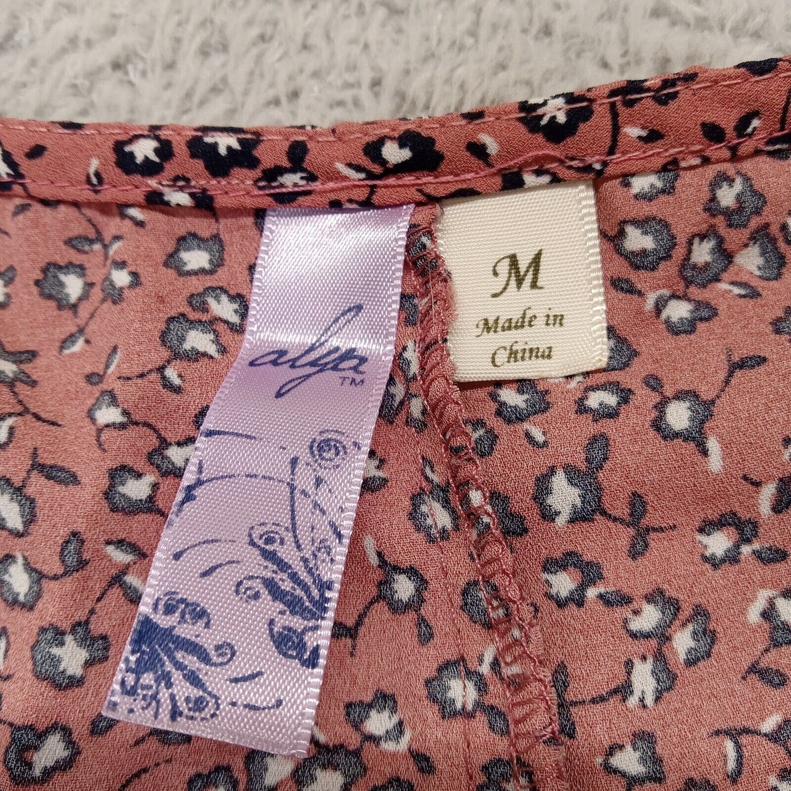 & Other Stories Alya Wrap Front Romper M Women's Long Sleeve Lined Floral Size M / US 6-8 / IT 42-44 - 5 Thumbnail