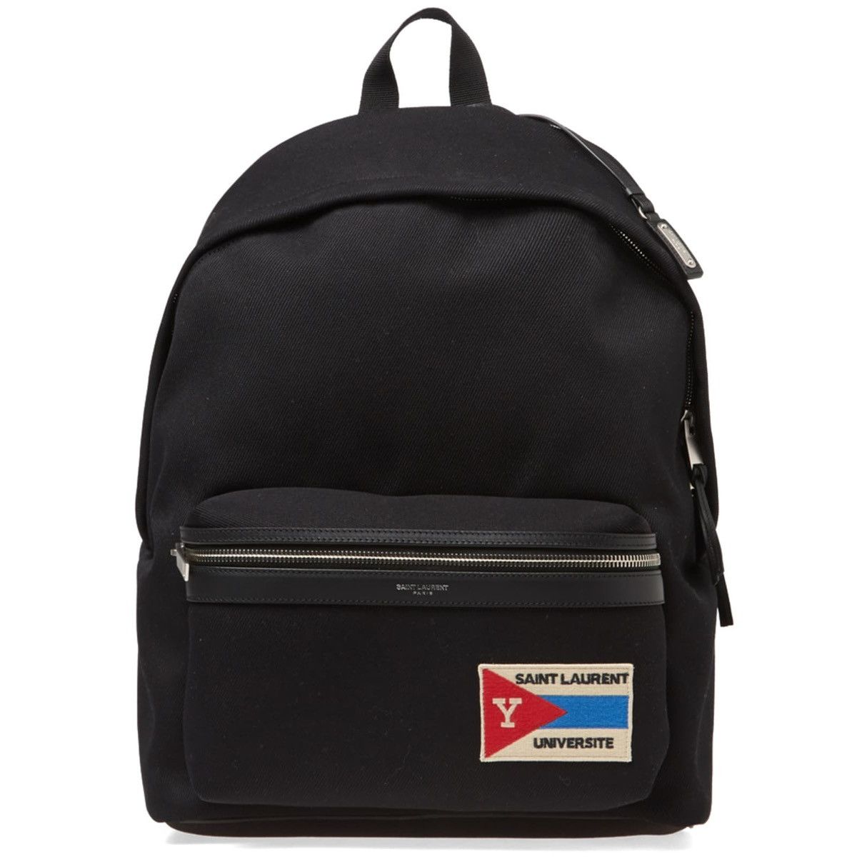 Saint Laurent Paris SAINT LAURENT UNIVERSITY PATCH BACKPACK Size ONE SIZE - 1 Thumbnail