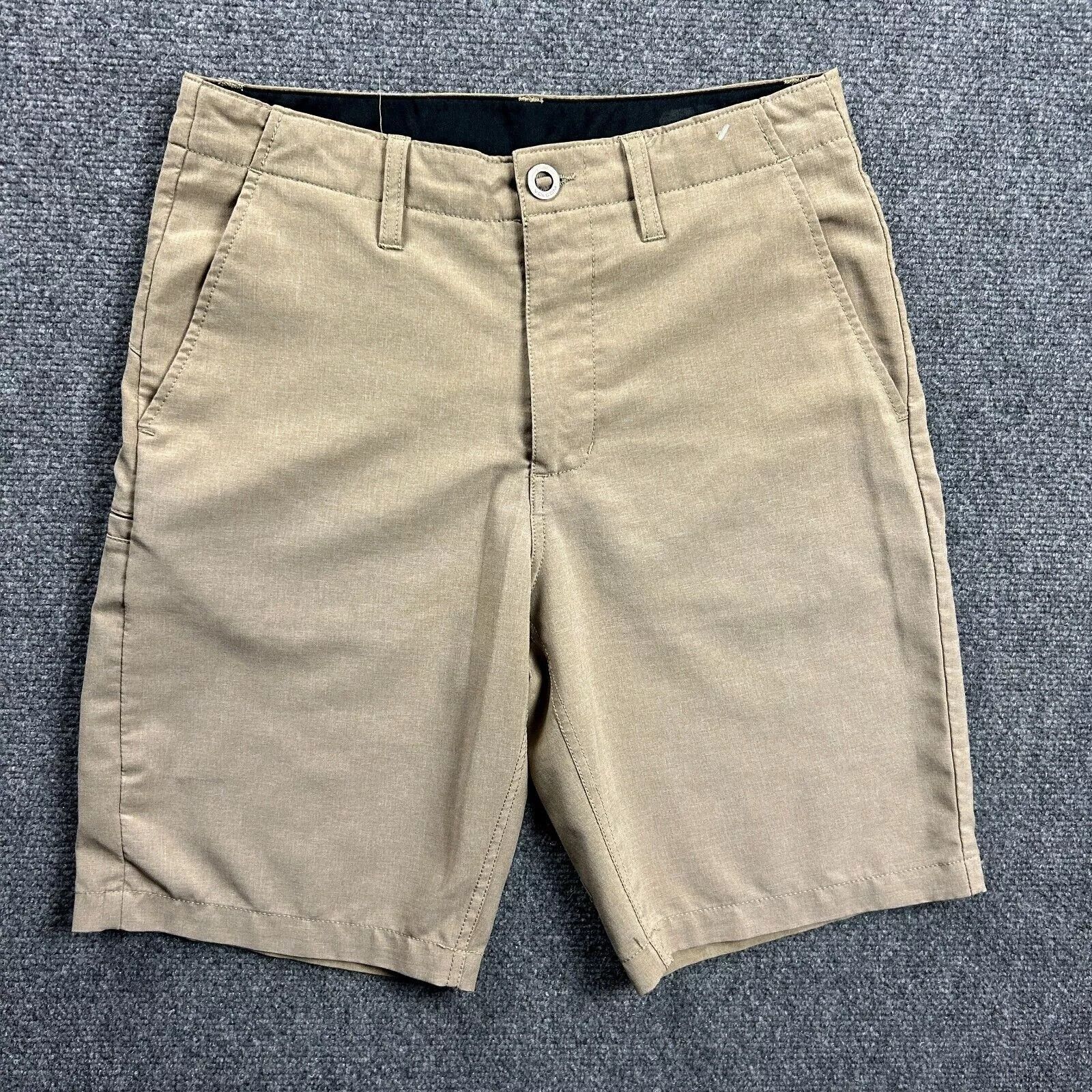 Volcom Volcom Shorts Mens 28 Beige Casual Phone Pocket Chino Size US 28 / EU 44 - 1 Thumbnail