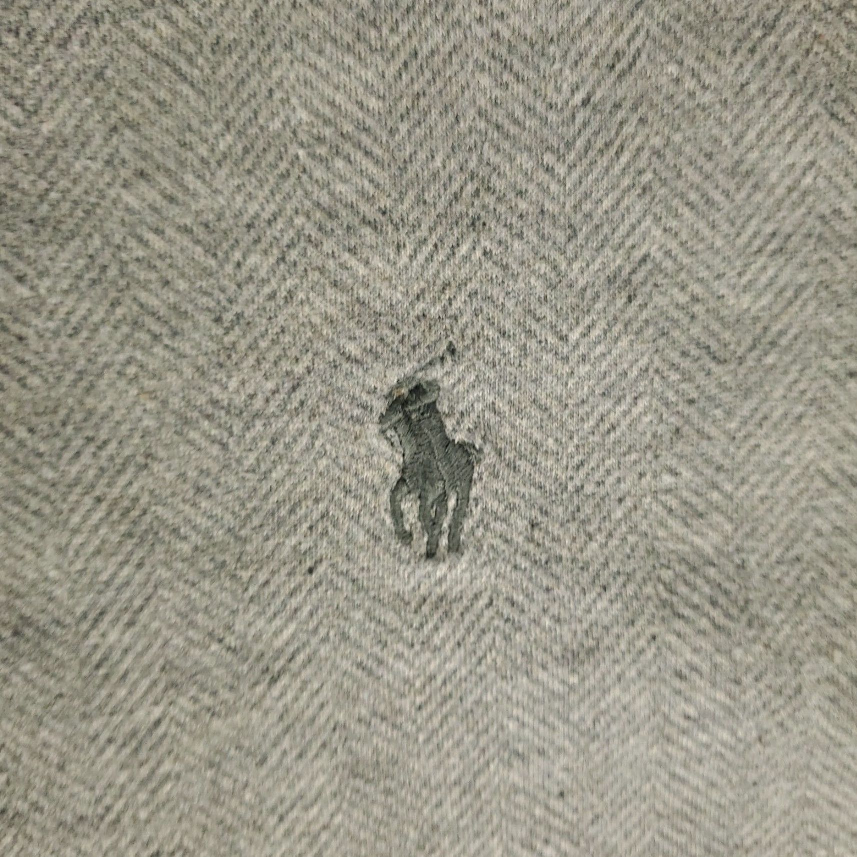 Ralph Lauren VINTAGE Ralph Lauren Polo Shirt Mens XL Gray Classic Casual Short Sleeve Mens Size US XL / EU 56 / 4 - 2 Thumbnail