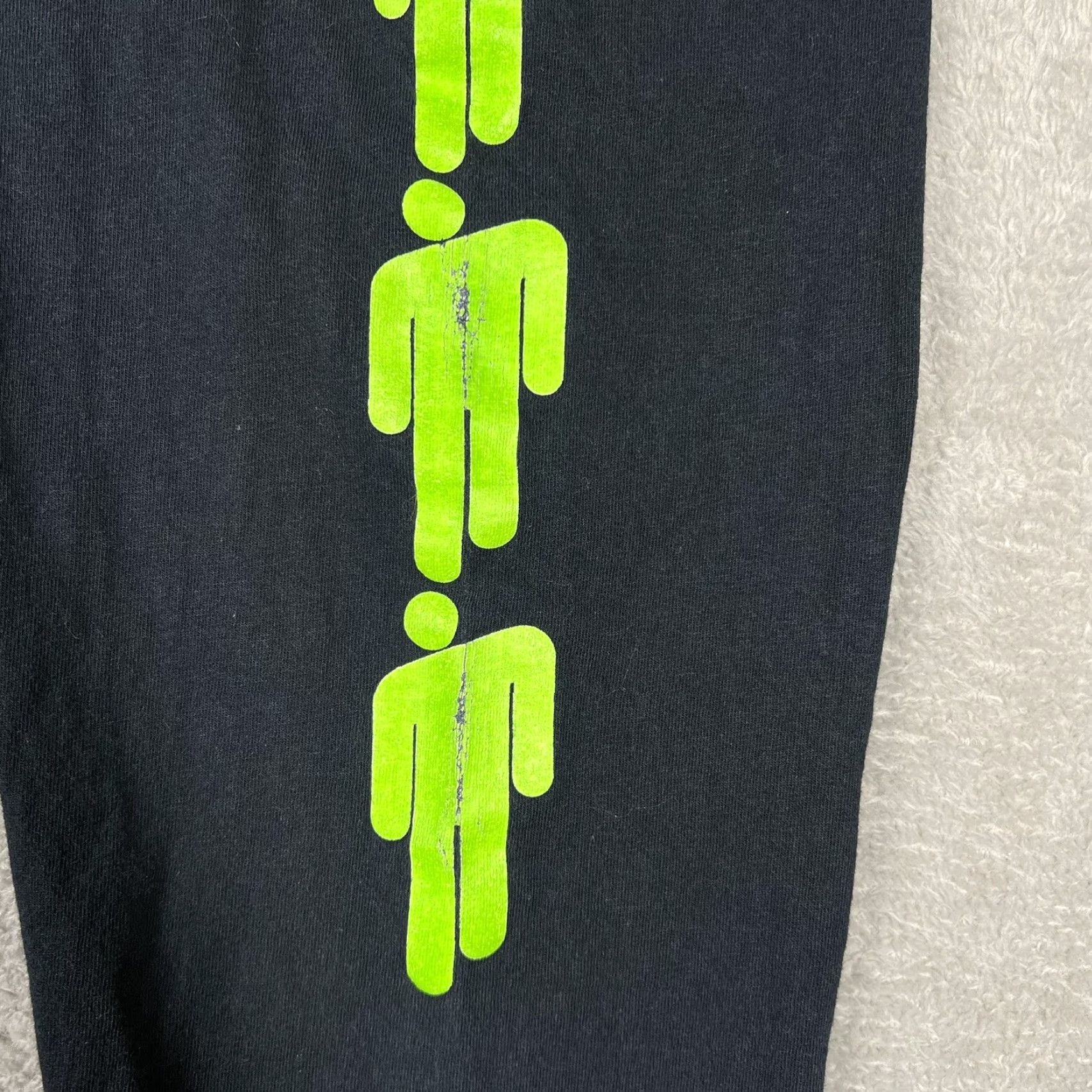 Hanes Billie Eilish Unisex Long Sleeve Men XL Black Double Sided Print T-Shirt Merch Hanes Music Tour Size US XL / EU 56 / 4 - 5 Thumbnail