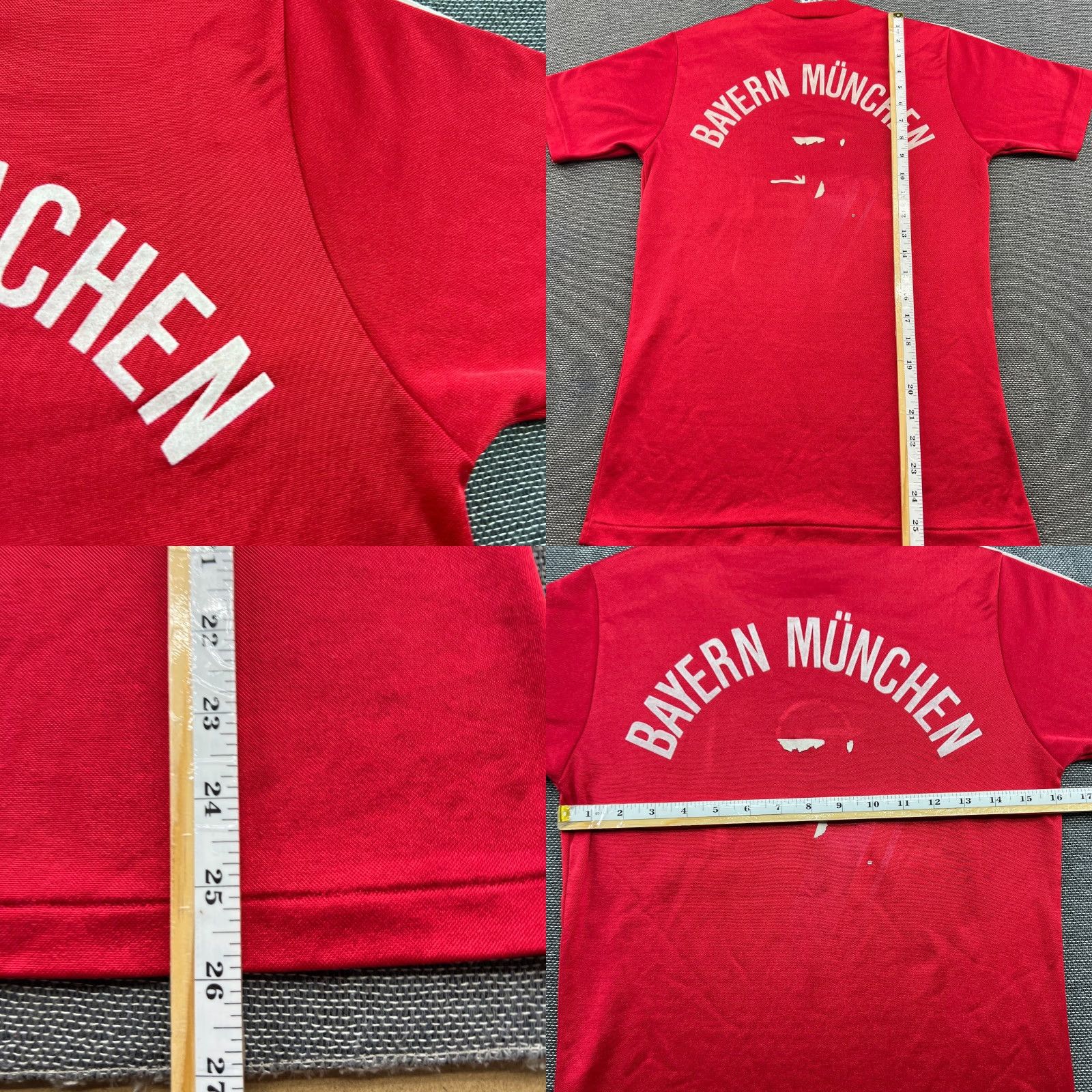 Adidas adidas Bayern Munich Shirt Football Jersey Mens Small Red 1990s Vintage (1989 1990 1991) Size US S / EU 44-46 / 1 - 9 Thumbnail