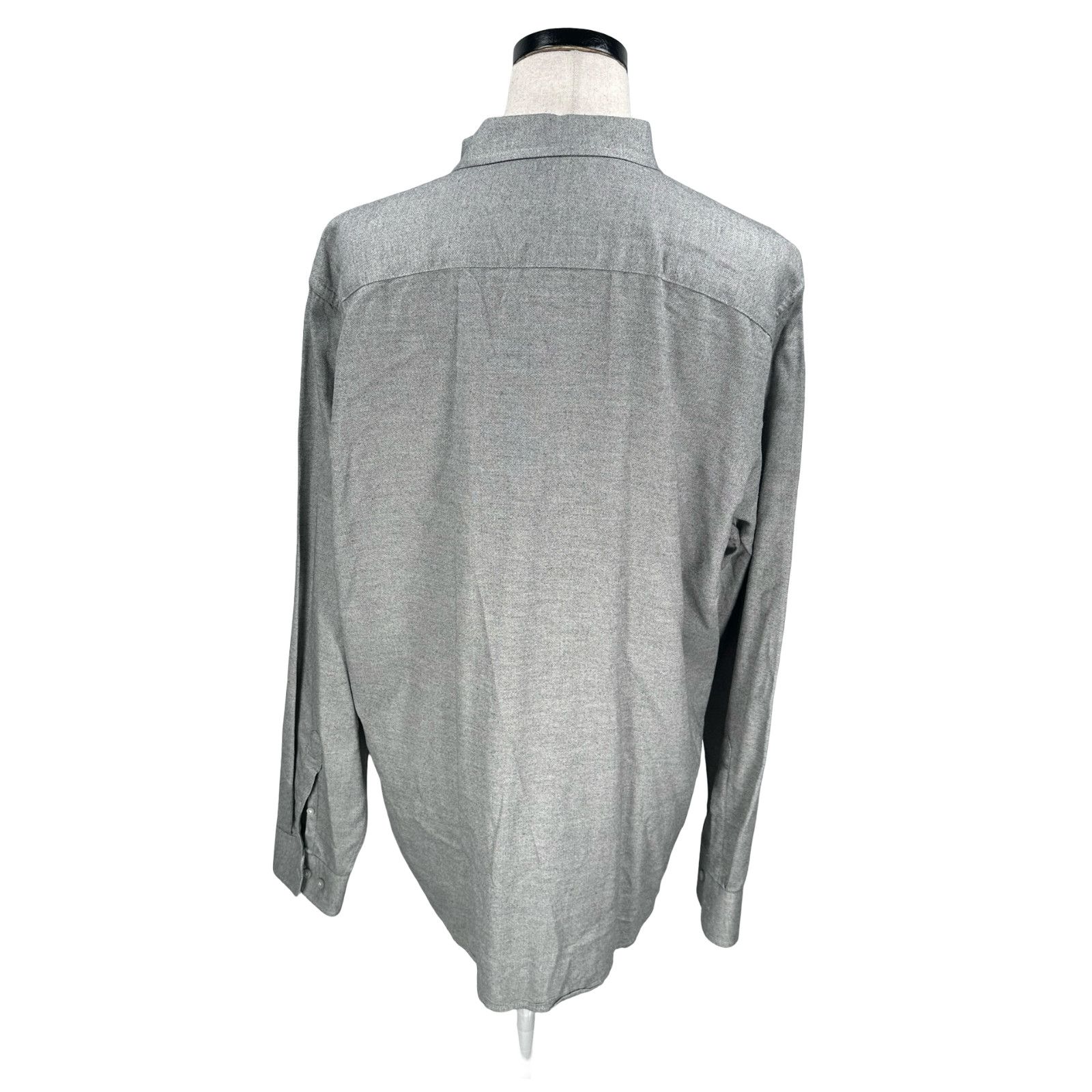 UNTUCKit Untuckit Flannel Shirt Mens 2XLT 2XL XXL Tall Gray Cotton Size US XXL / EU 58 / 5 - 5 Thumbnail