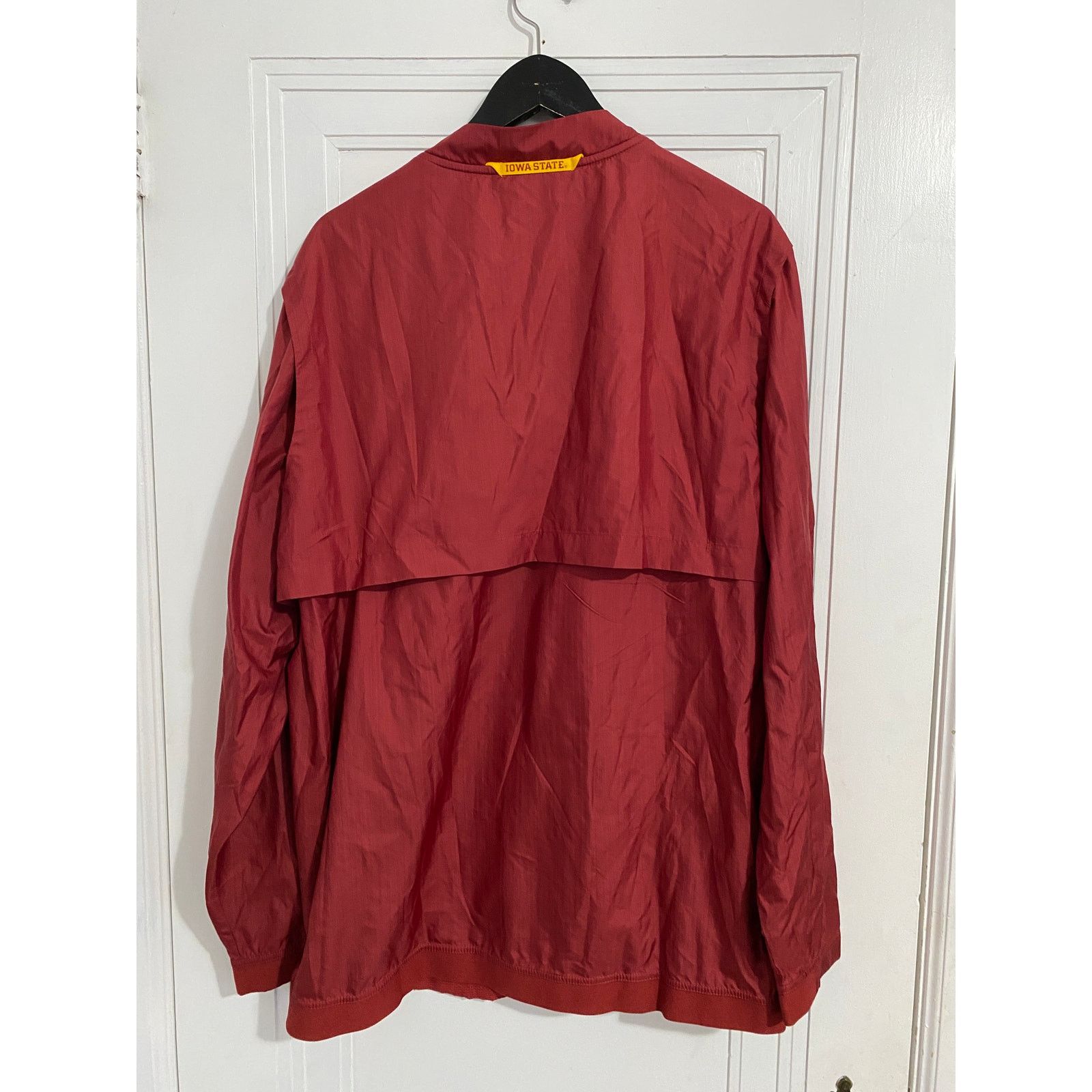 Nike Iowa State Cyclones Red Nike 1/2-Zip Windbreaker Size XL Size US XL / EU 56 / 4 - 6 Thumbnail