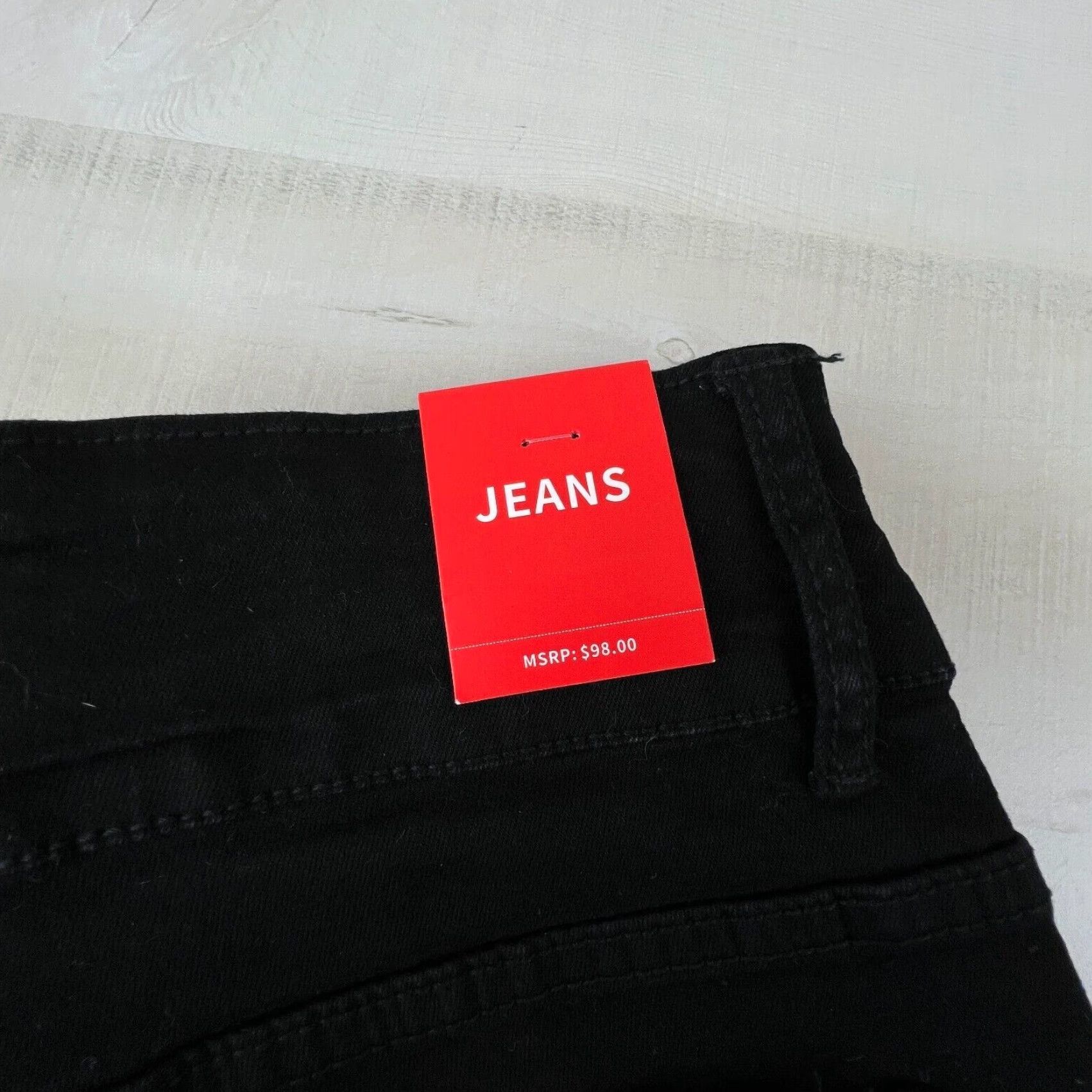 Vintage Galmint Women's Black Skinny Jeans Size 8 Mid Rise Stretch Denim Casual Size 30" / US 8 / IT 44 - 2 Thumbnail