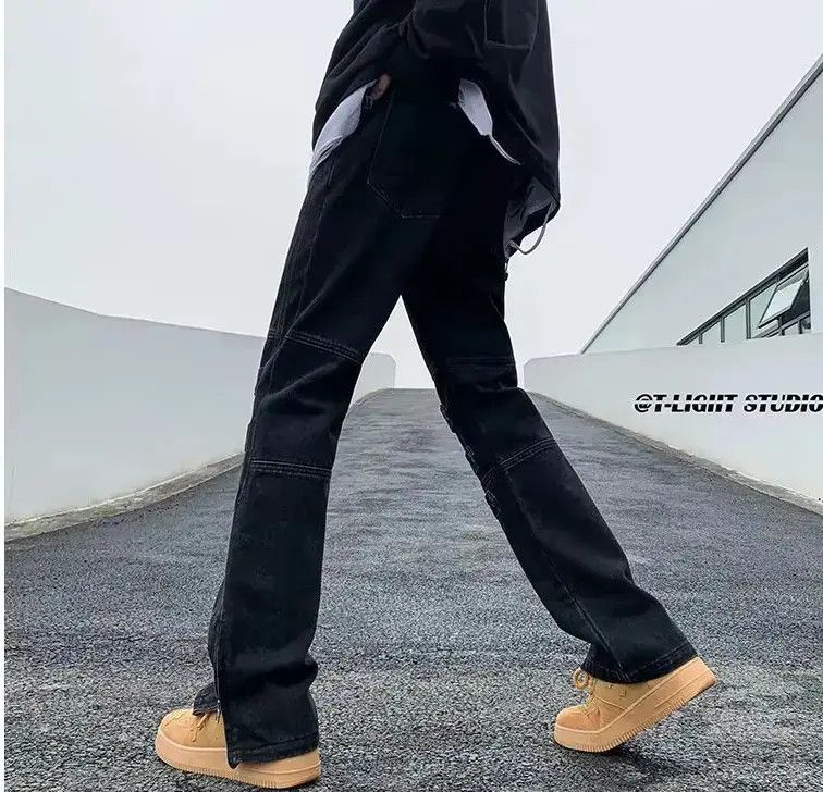 Japanese Brand Hip-hop streetwear men's and women's jeans Size US 32 / EU 48 - 6 Thumbnail